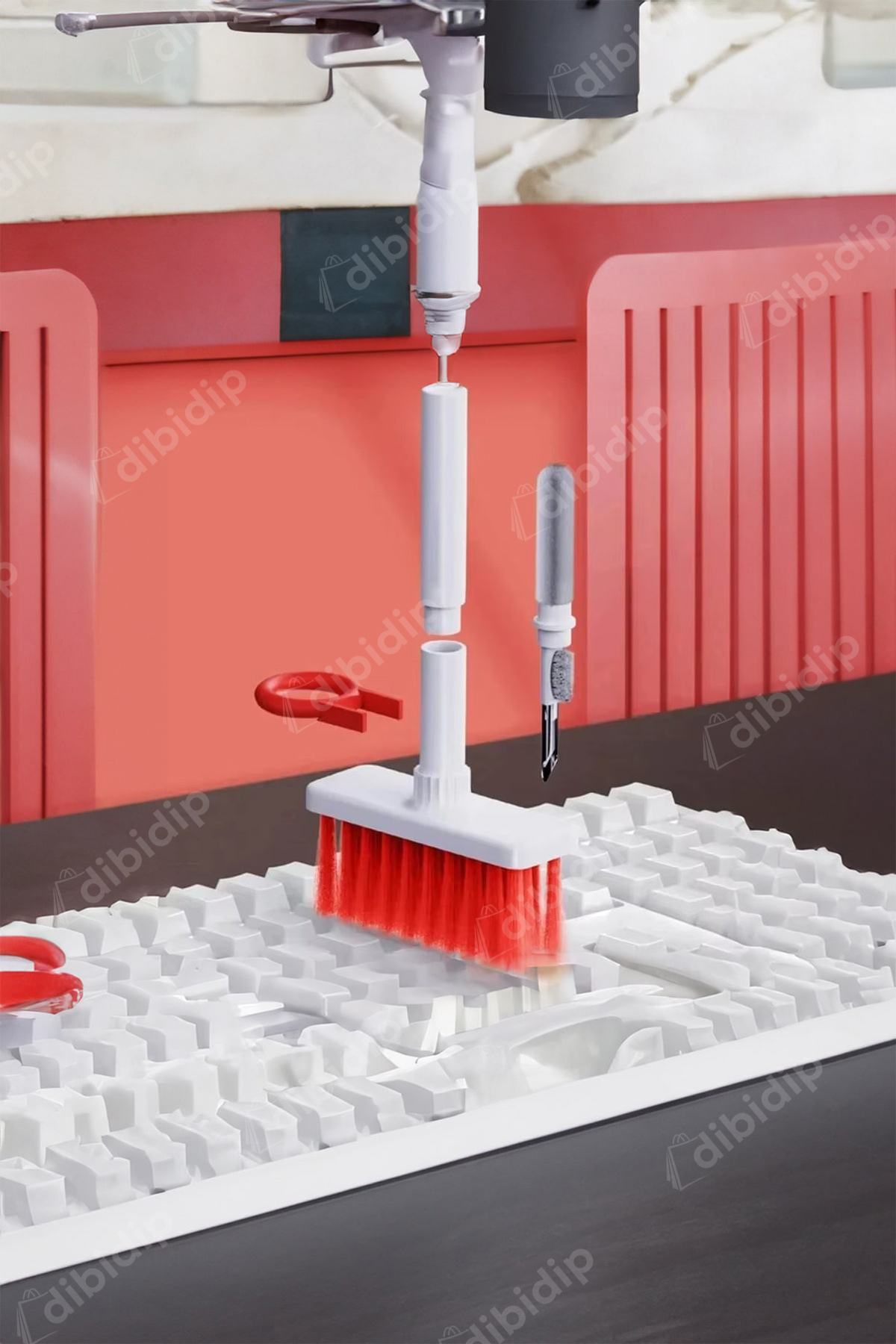 🖥️📱Airpords & Klavye Temizleme Fırçası