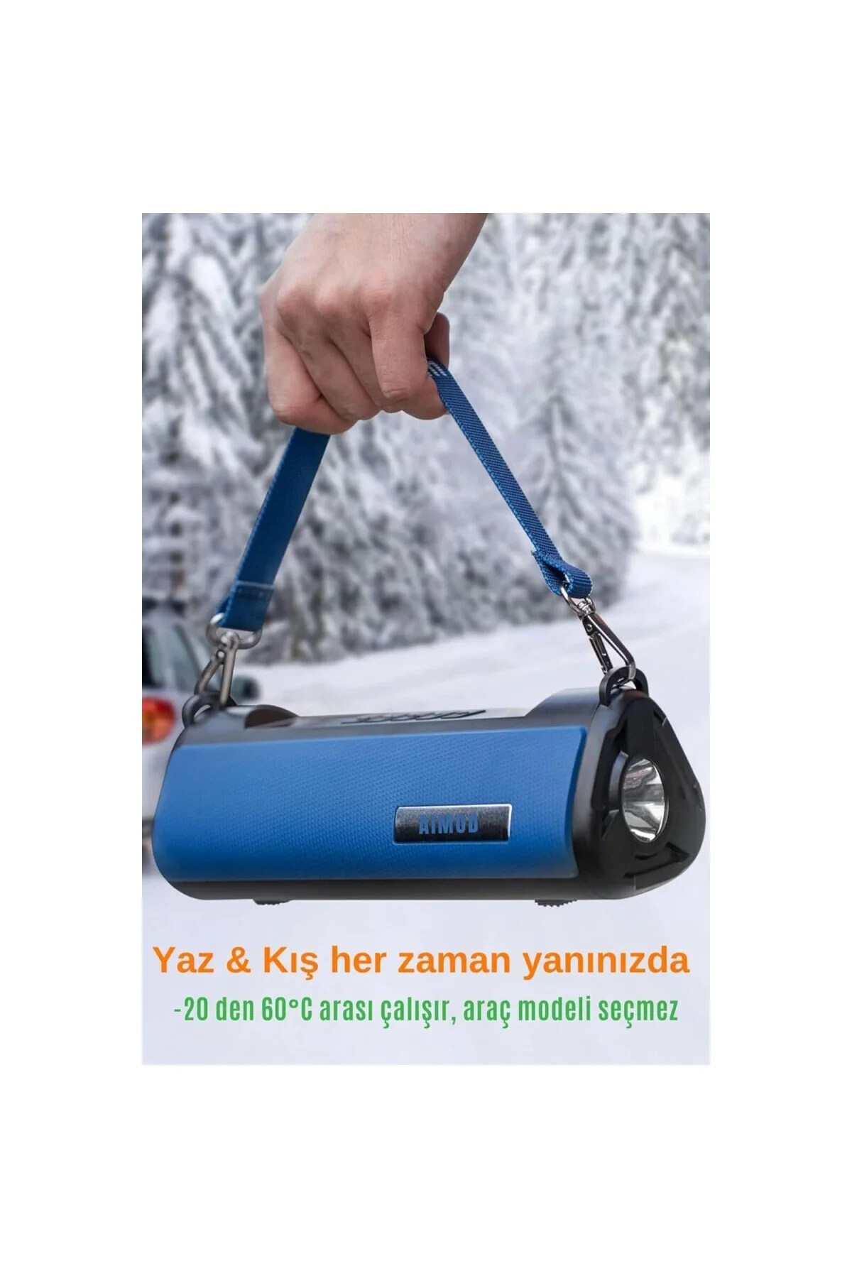 airPro 4 in 1 Şarjlı Akü Ateşleyici Hava Kompresör Lastik Şişiric