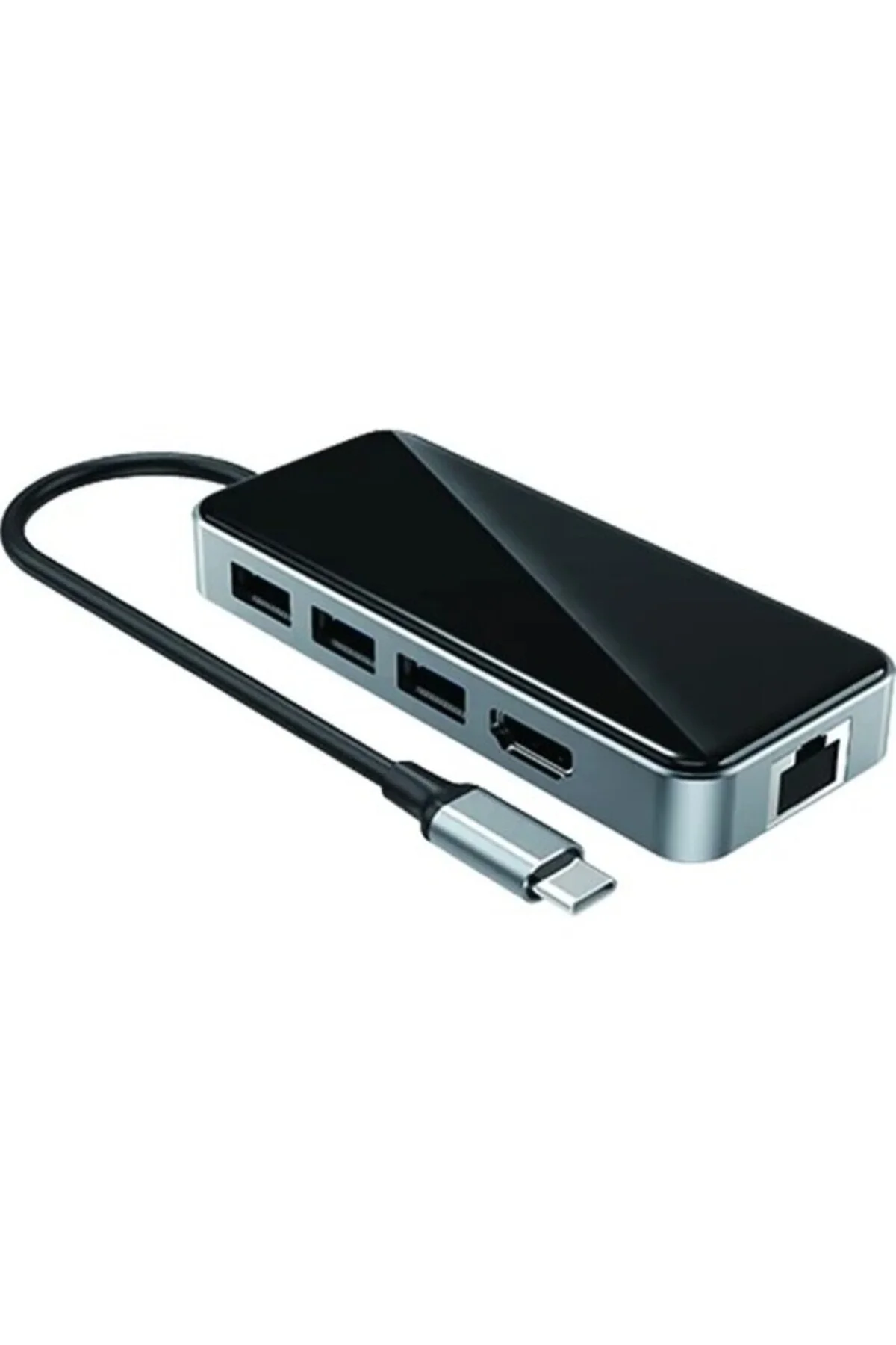 Airsky 10İn1 Type C Çevirici Gigabit Rj45 4K Hdmi 5* Usb 3.0