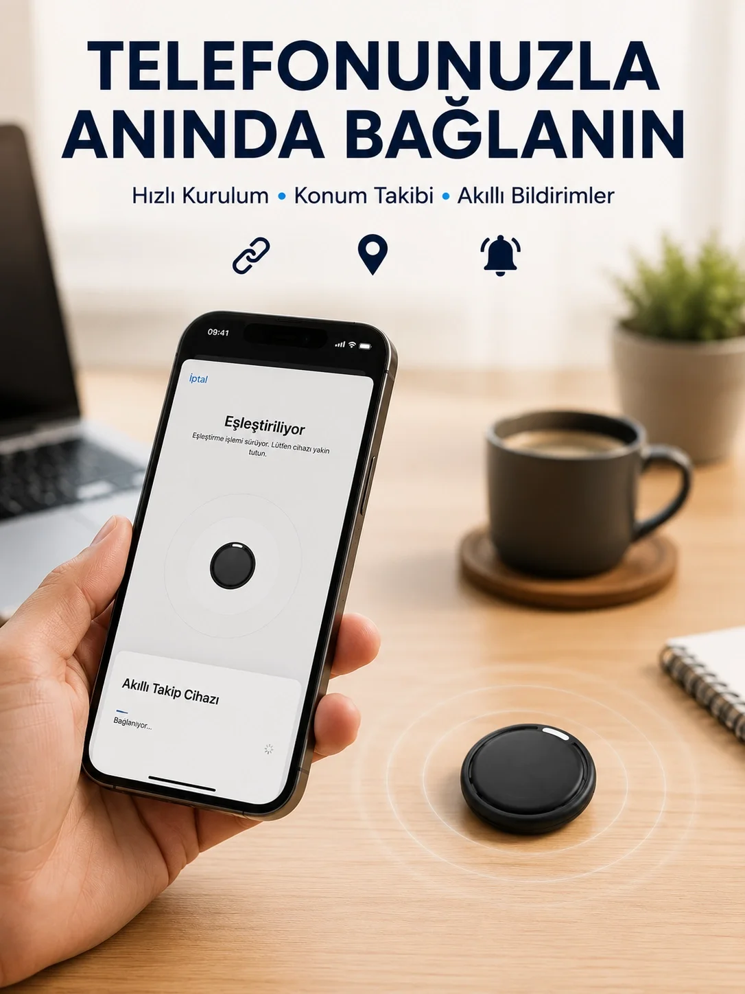 AirTag Akıllı Eşya Takip Cihazı İOS ve Android Uyumlu Uzun Pil Ömürlü Fiyatı, Yorumları ve Özellikleri