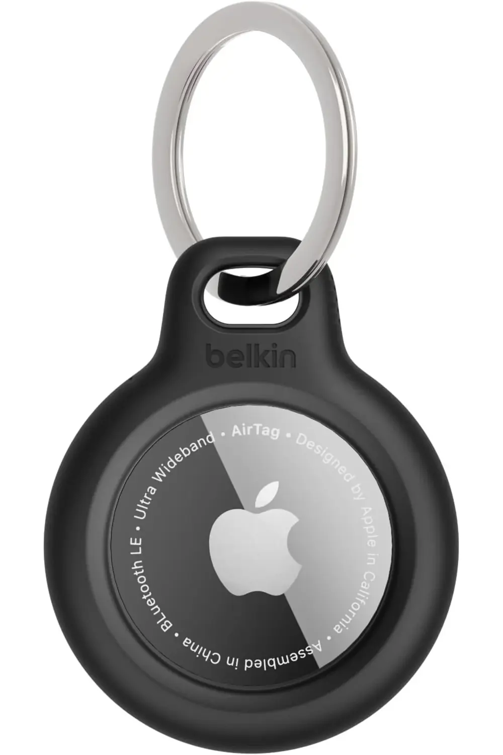 AirTag İçin Anahtarlıklı Secure Holder - Siyah StorePR 1063348