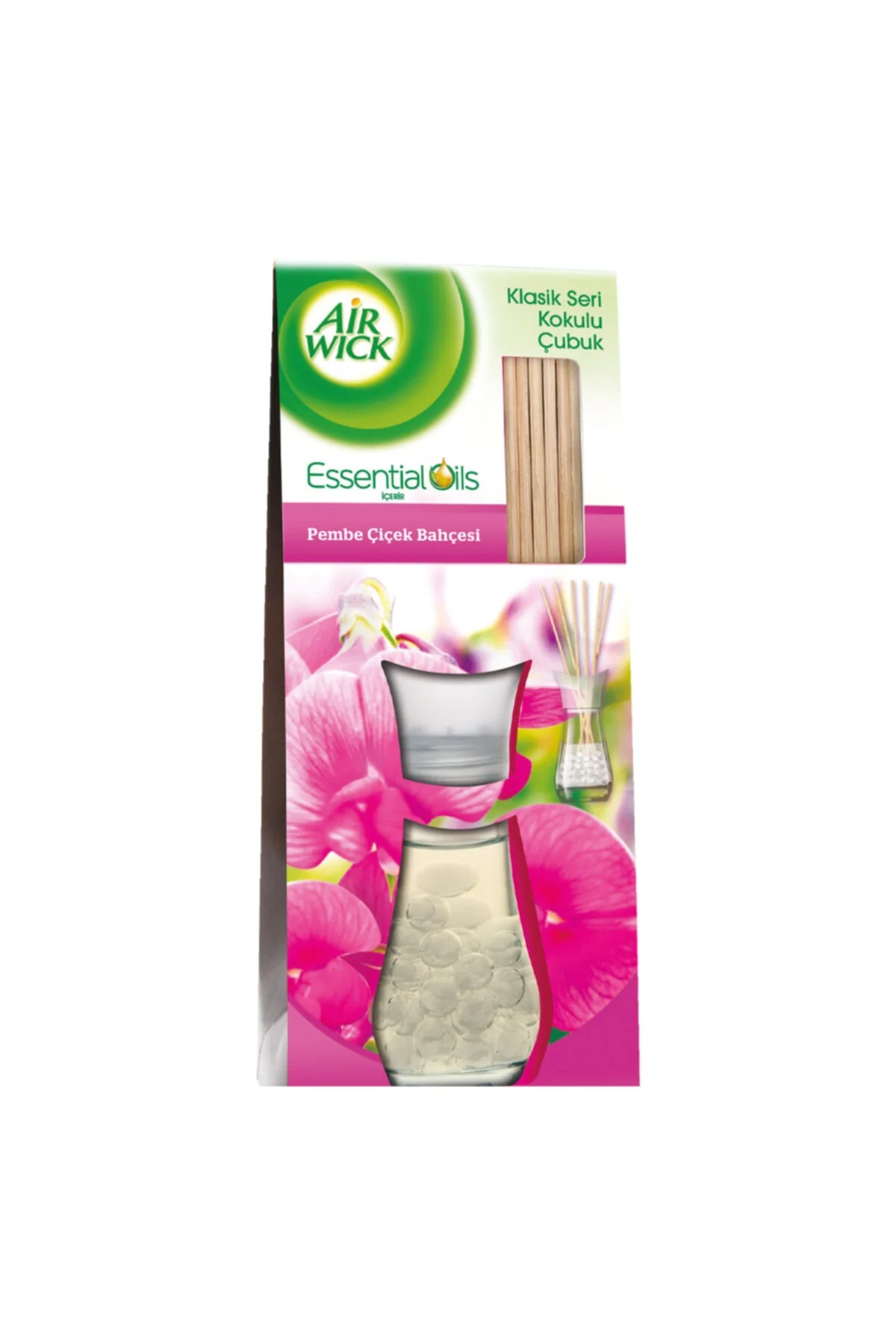 Airwick Bambu Çubuklu Oda Kokusu Pembe Çiçek Bahçesi