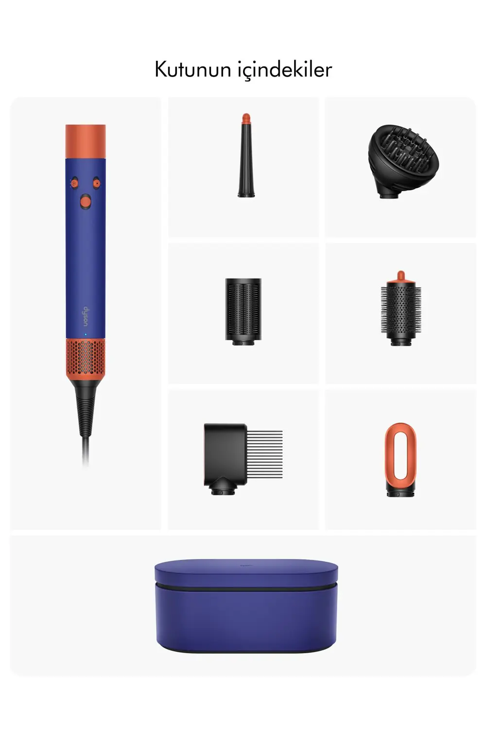 Airwrap i.d.™ saç şekillendirme ve kurutma seti - Kıvırcık+Buklel