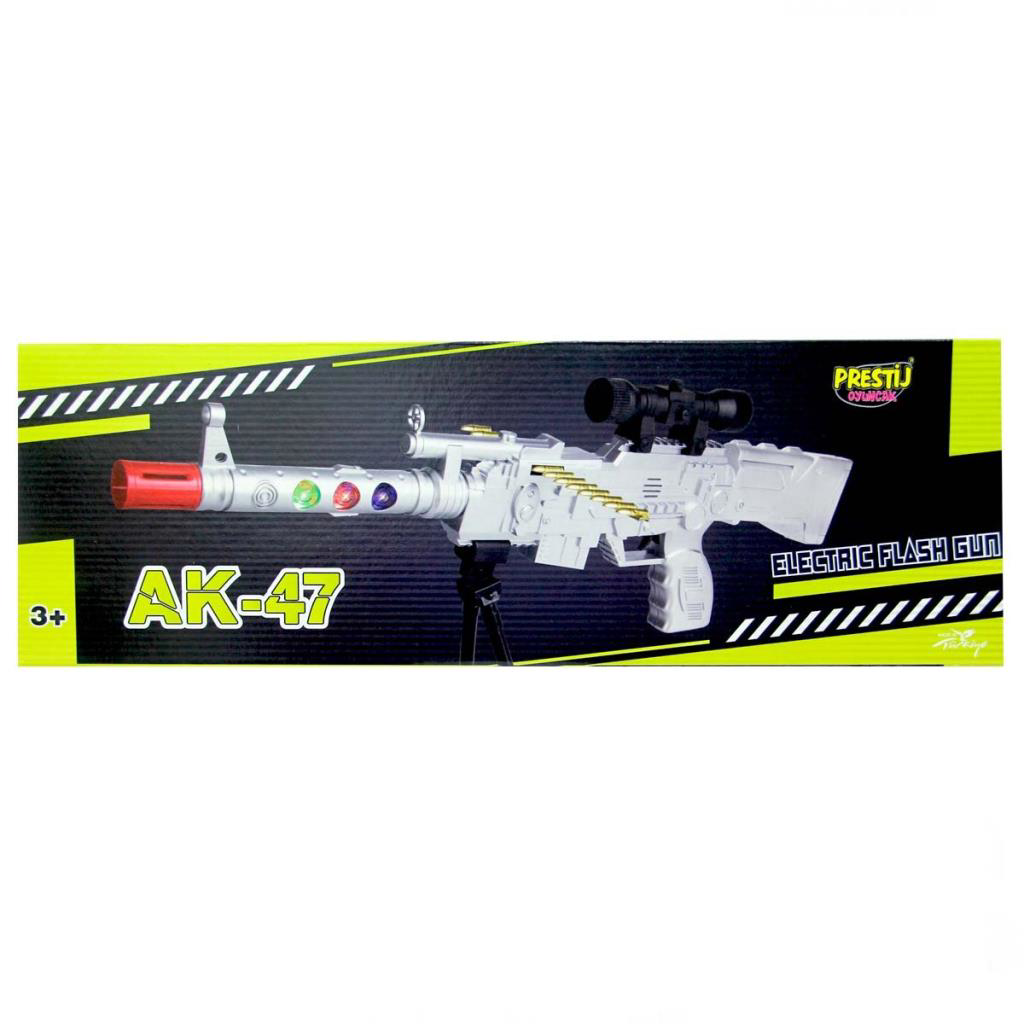 Just Cheap Store Ak-47 Electric Flash Gun  İşikli Sesli Tüfek