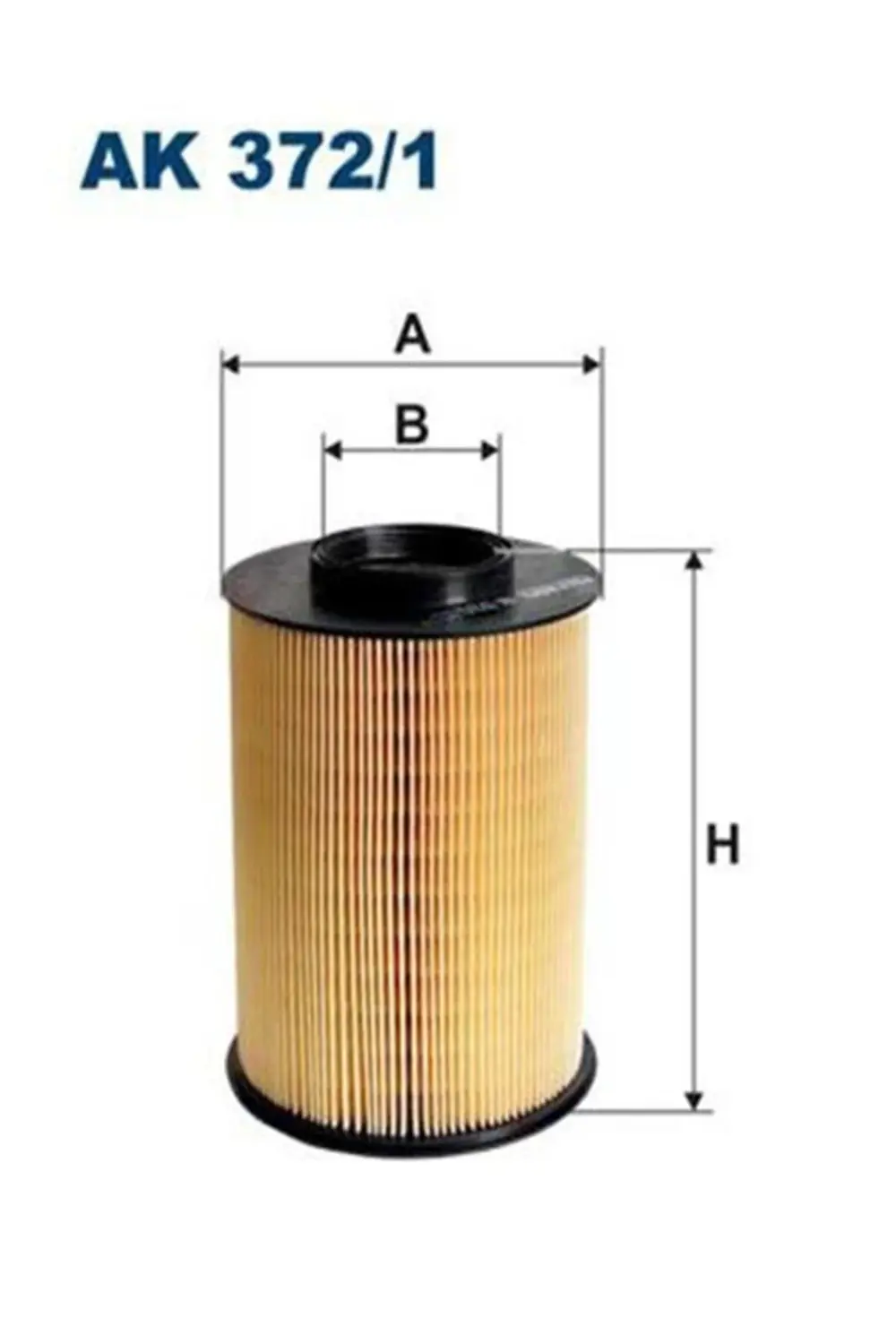 Ak372/1 Hava Filtresi (YUVARLAK) ( Ford Focus Cmax 1.6tdci 768991