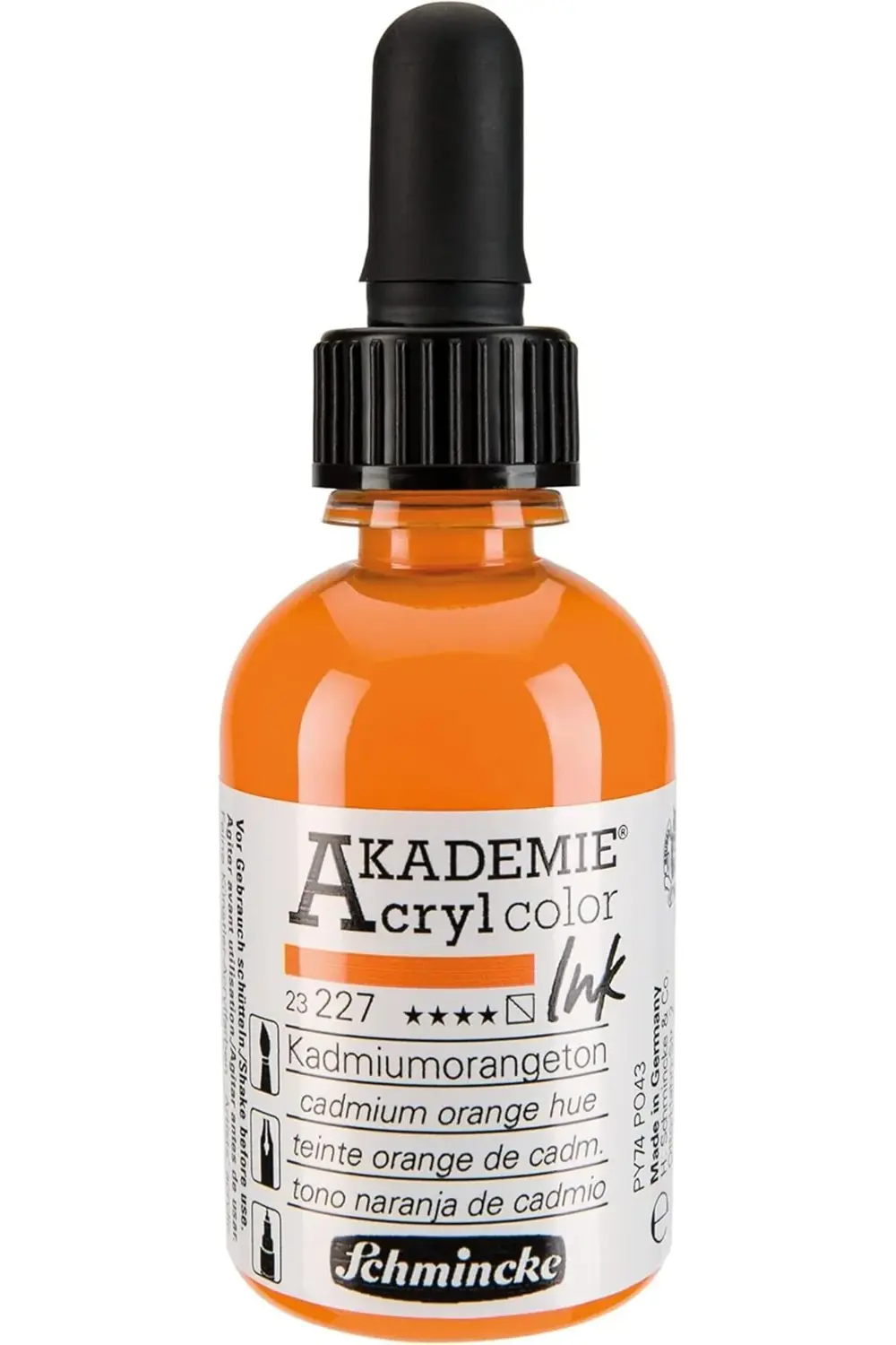 Akademie Akrilik Mürekkep 50 ml 227 Cadmium Orange Hue 395519
