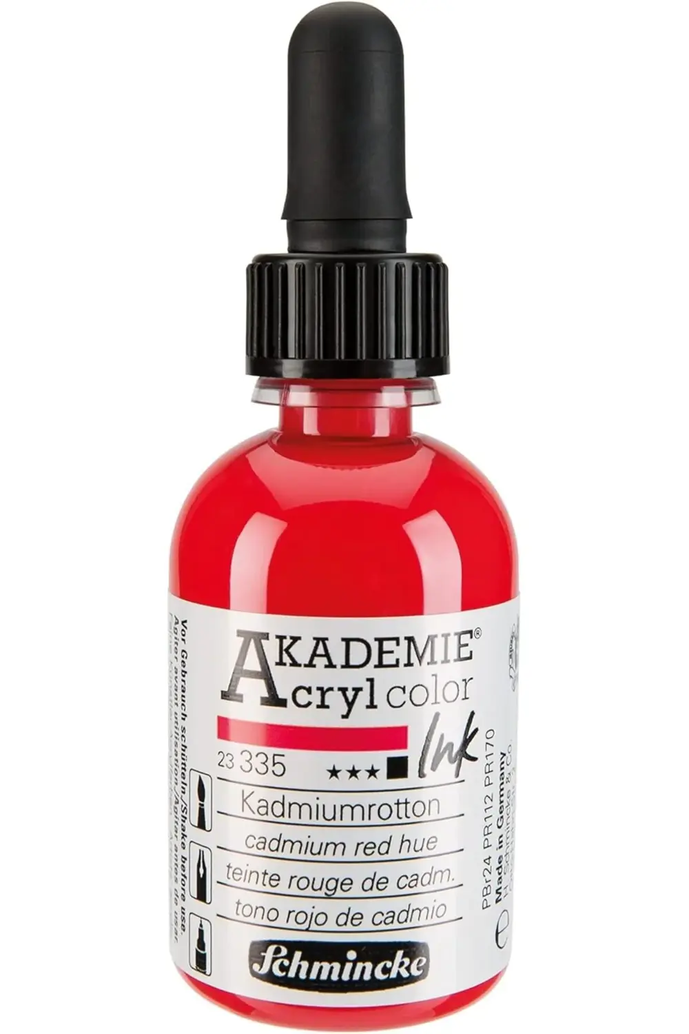 Akademie Akrilik Mürekkep 50 ml 335 Cadmium Red Hue 1178227
