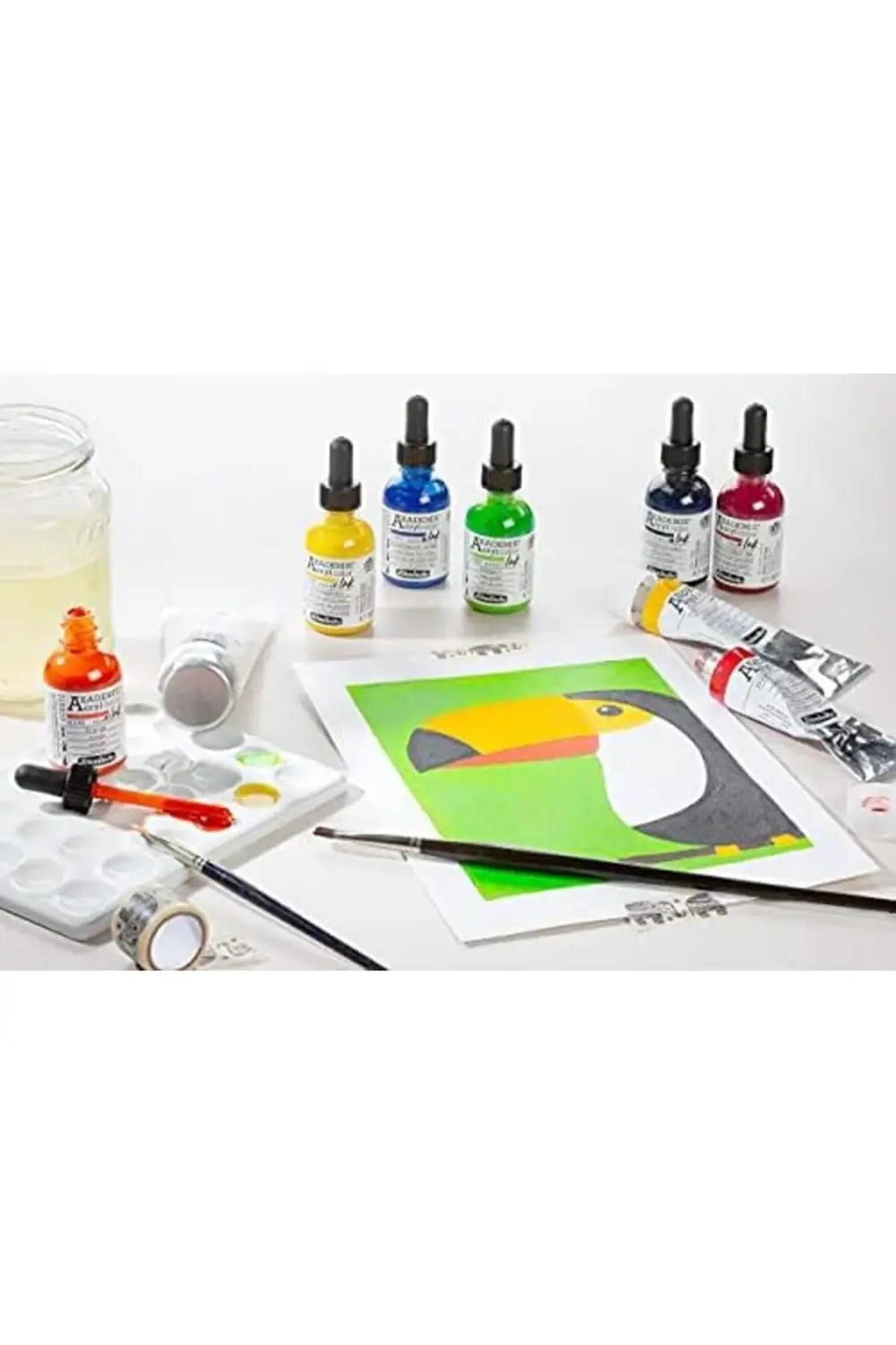 Akademie Akrilik Mürekkep 50 ml 551 Phthalo Green 395519