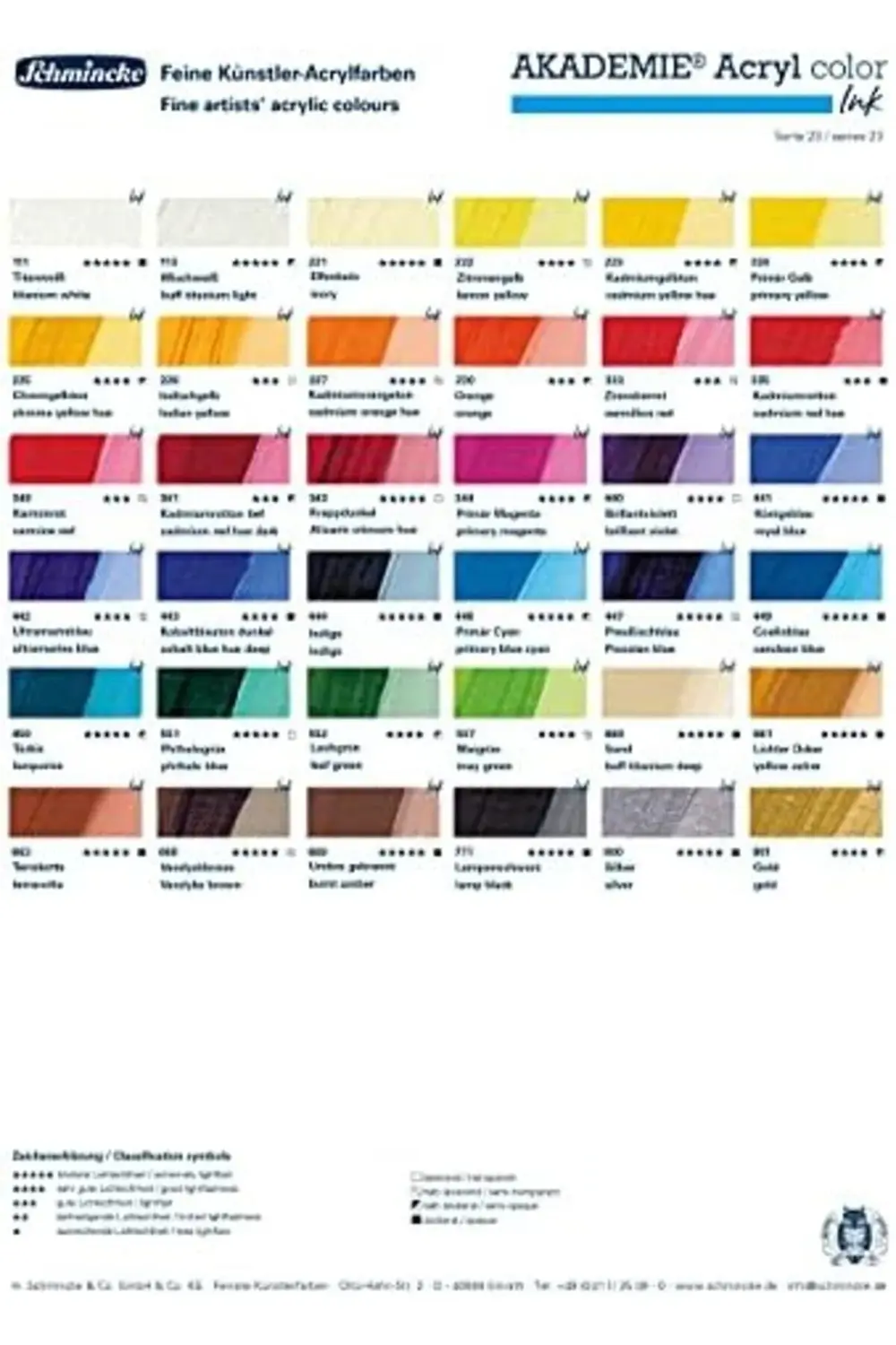 Akademie Akrilik Mürekkep 50 ml 661 Yellow Ochre 1178227