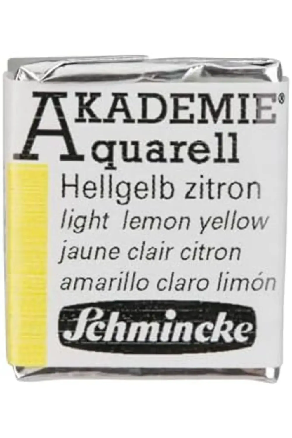 Akademie Aquarell Yarım Tablet Sulu Boya 222 Light Lemon Yellow 1