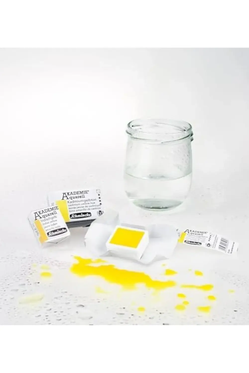 Akademie Aquarell Yarım Tablet Sulu Boya 225 Indian Yellow 117407