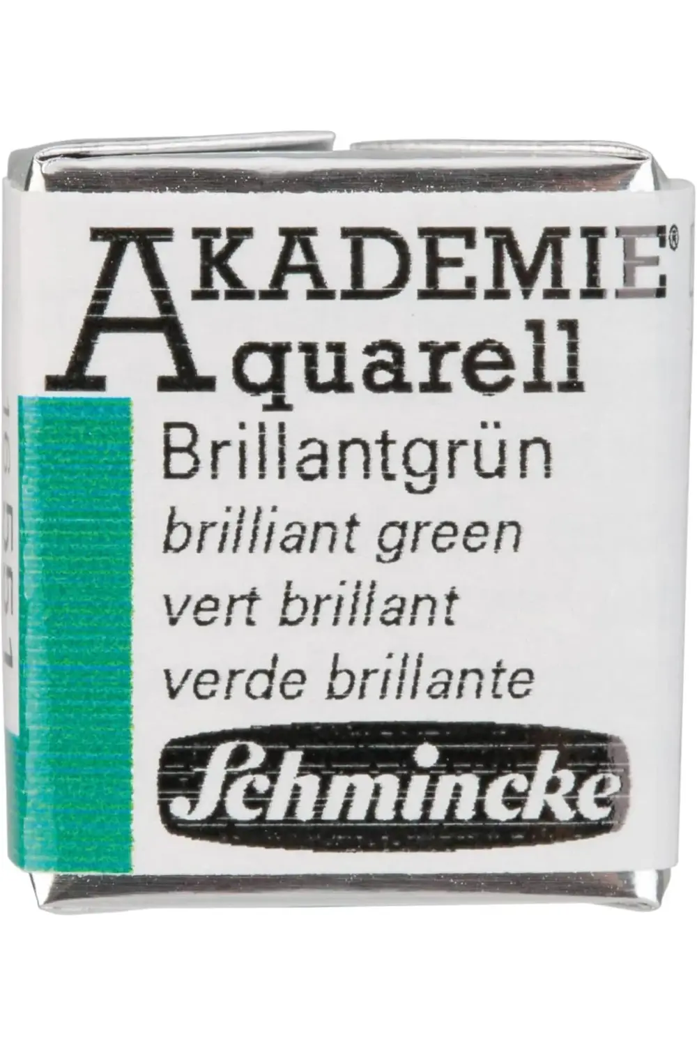 Akademie Aquarell Yarım Tablet Sulu Boya 551 Brilliant Green 1174