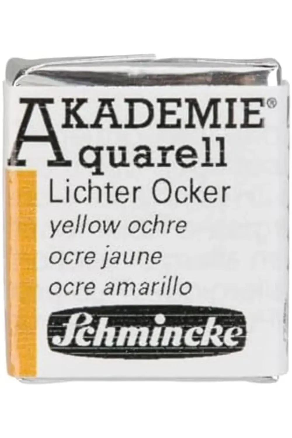 Akademie Aquarell Yarım Tablet Sulu Boya 660 Yellow Ochre 1174074