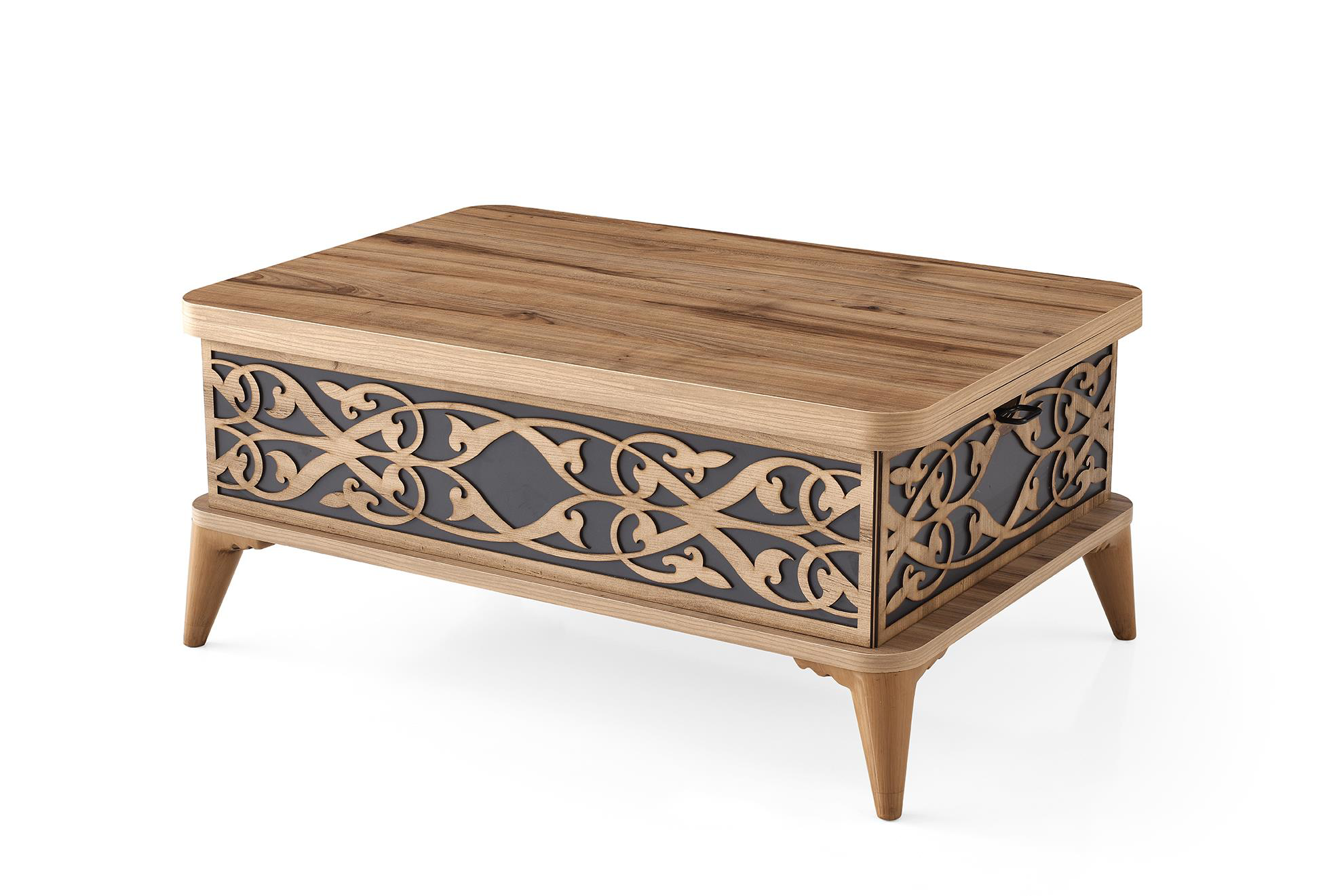 Akasya 5 Kademeli Akıllı Sihirli Orta Sehpa 114 60x90  