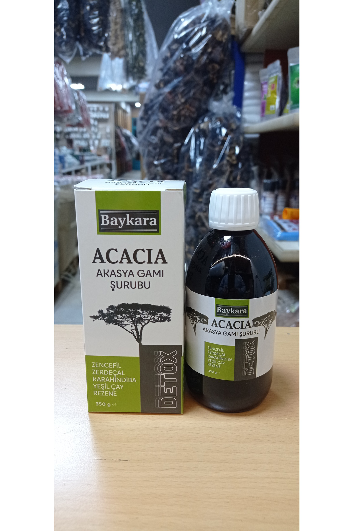 Akasya Gamı Şurubu 350 ml Doğal ve Katkısız