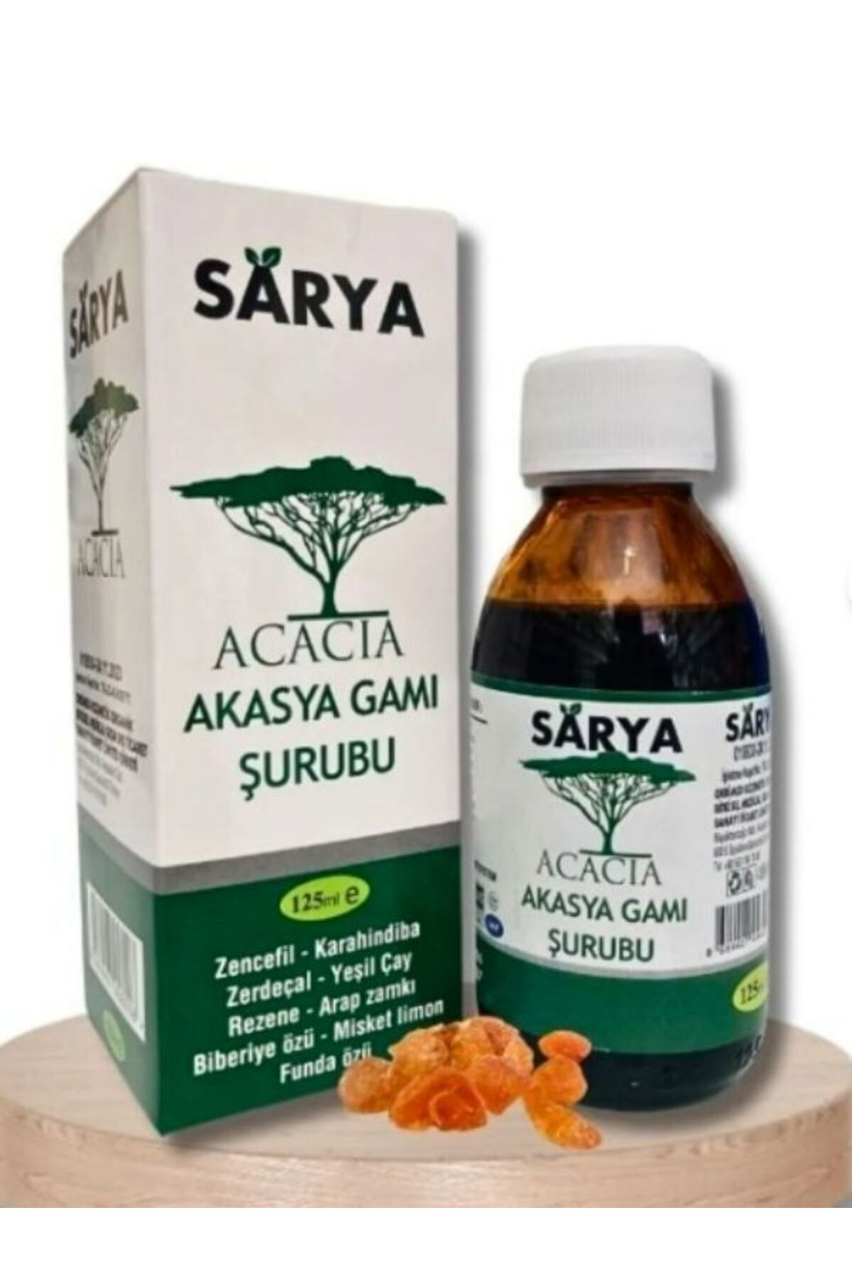 Akasya Gamı Şurubu Doğal ve Katkısız