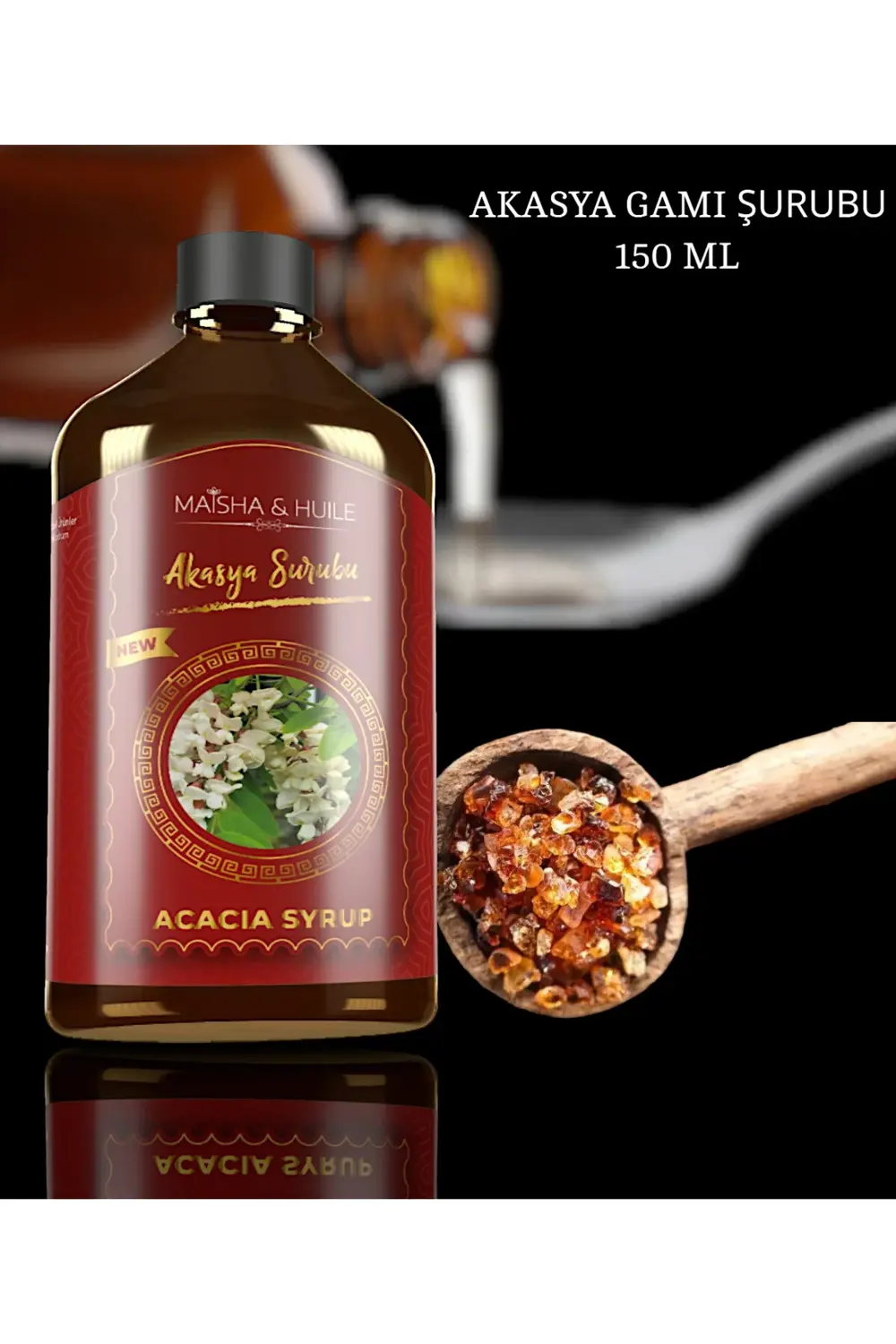 Akasya Şurubu 150 Ml - Acacıa Syrup 4 ADET