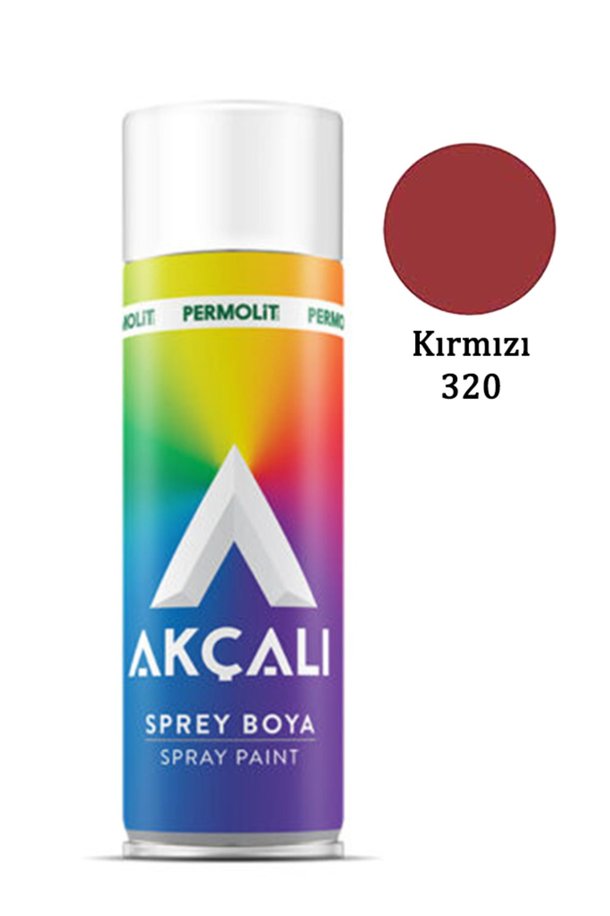 Akçali  Sprey Boya 320 Kirmizi 400Ml