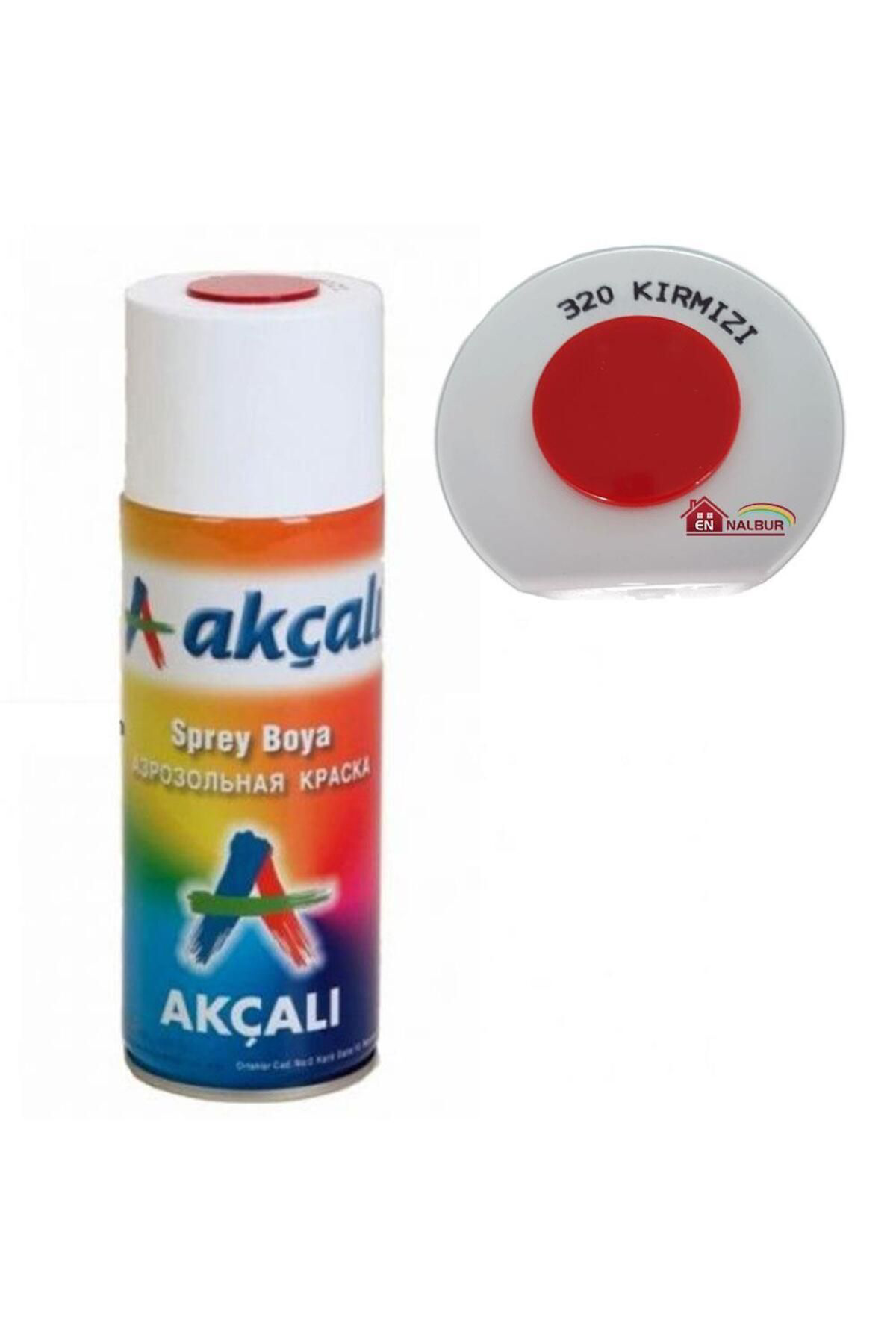 Toptan Bulurum Akçali Sprey Boya 400 Ml 320 Kirmizi