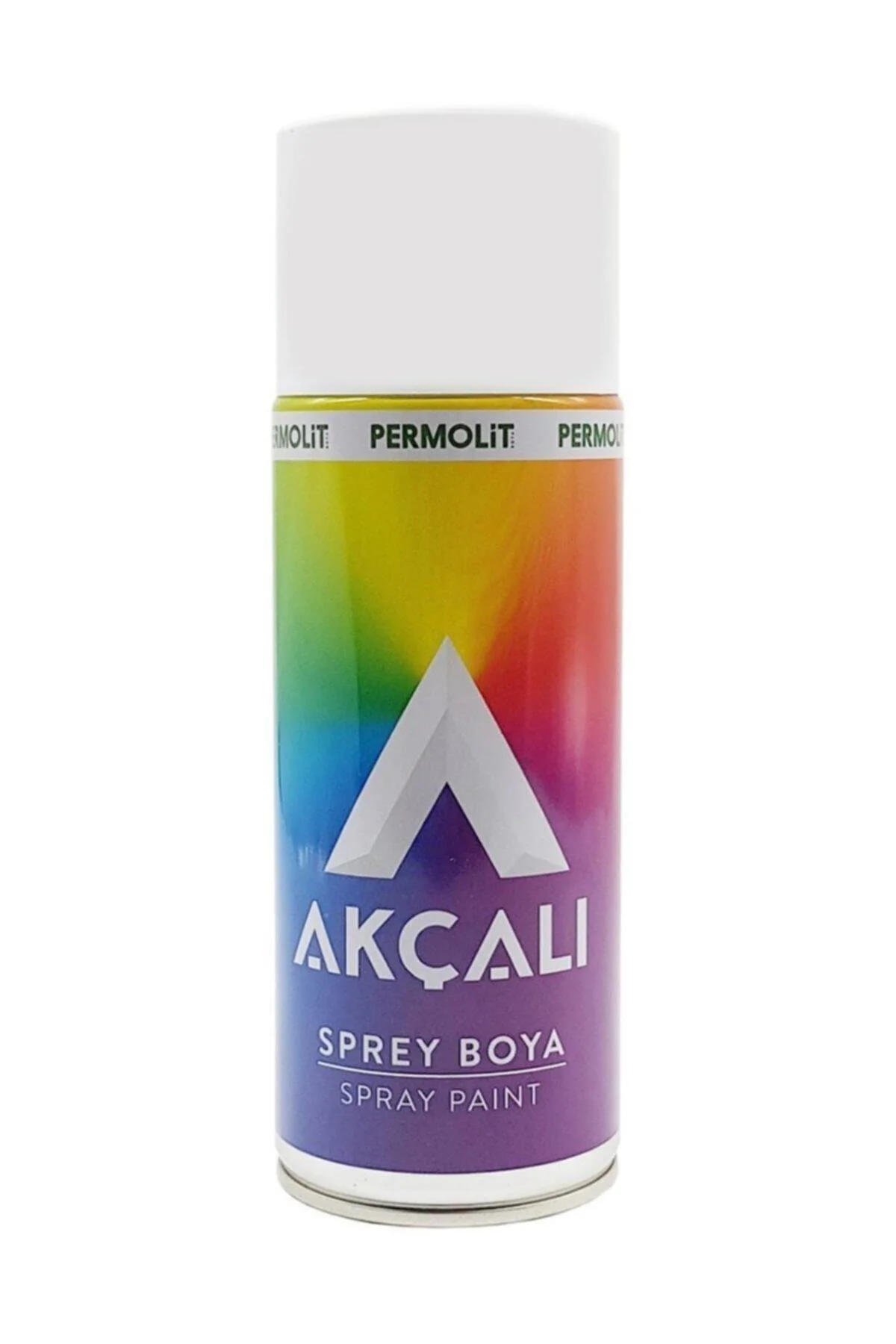 Akcalı Sprey Boya Düz Renk Beyaz (301) Akcalı Sprey Boya Düz Renk Beyaz (301)