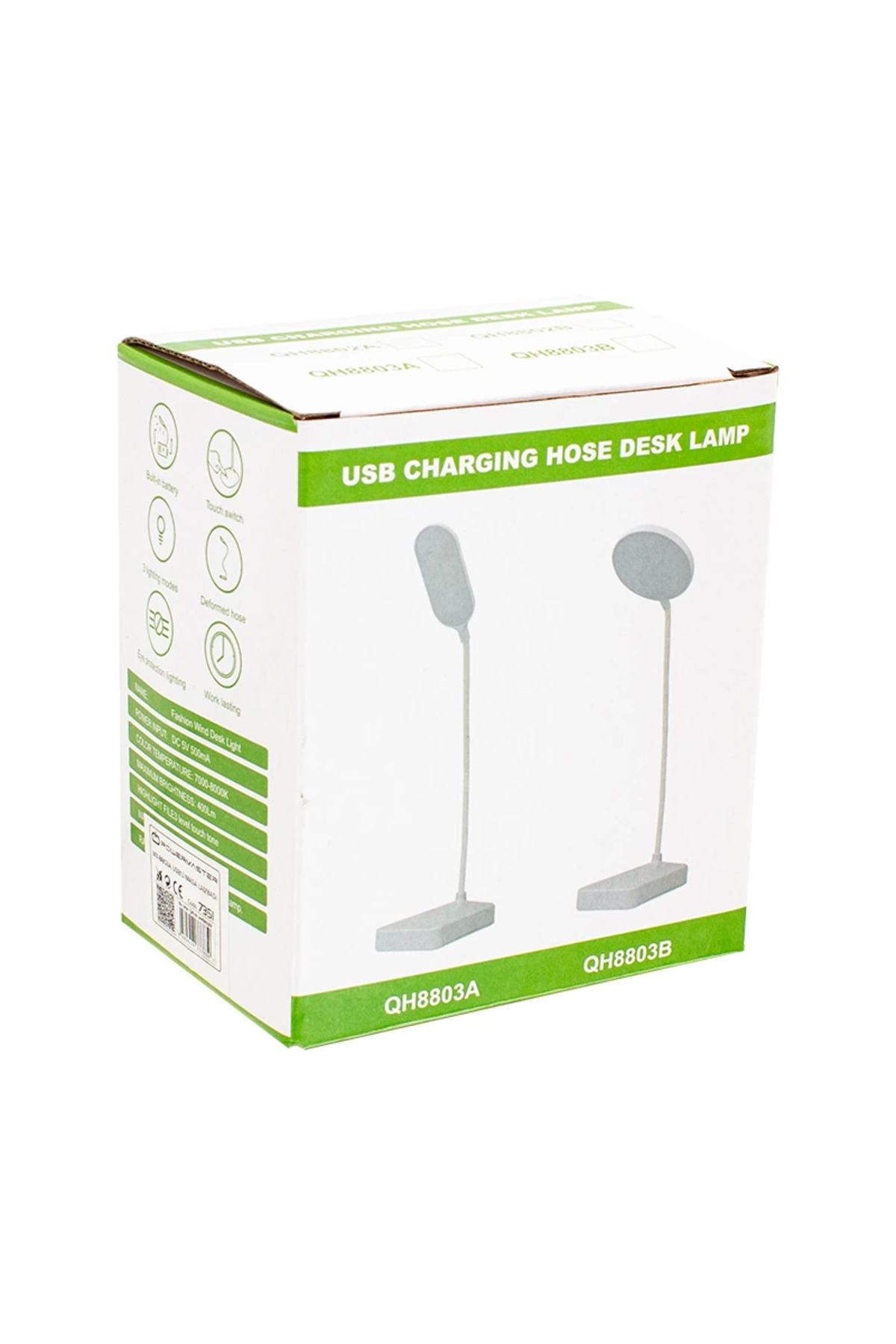 Akdenizpos  Kg01 Mx-8803A Usbli Dokunmatik Düğmeli Üç Modlu Masa Lambası (Yeni)
