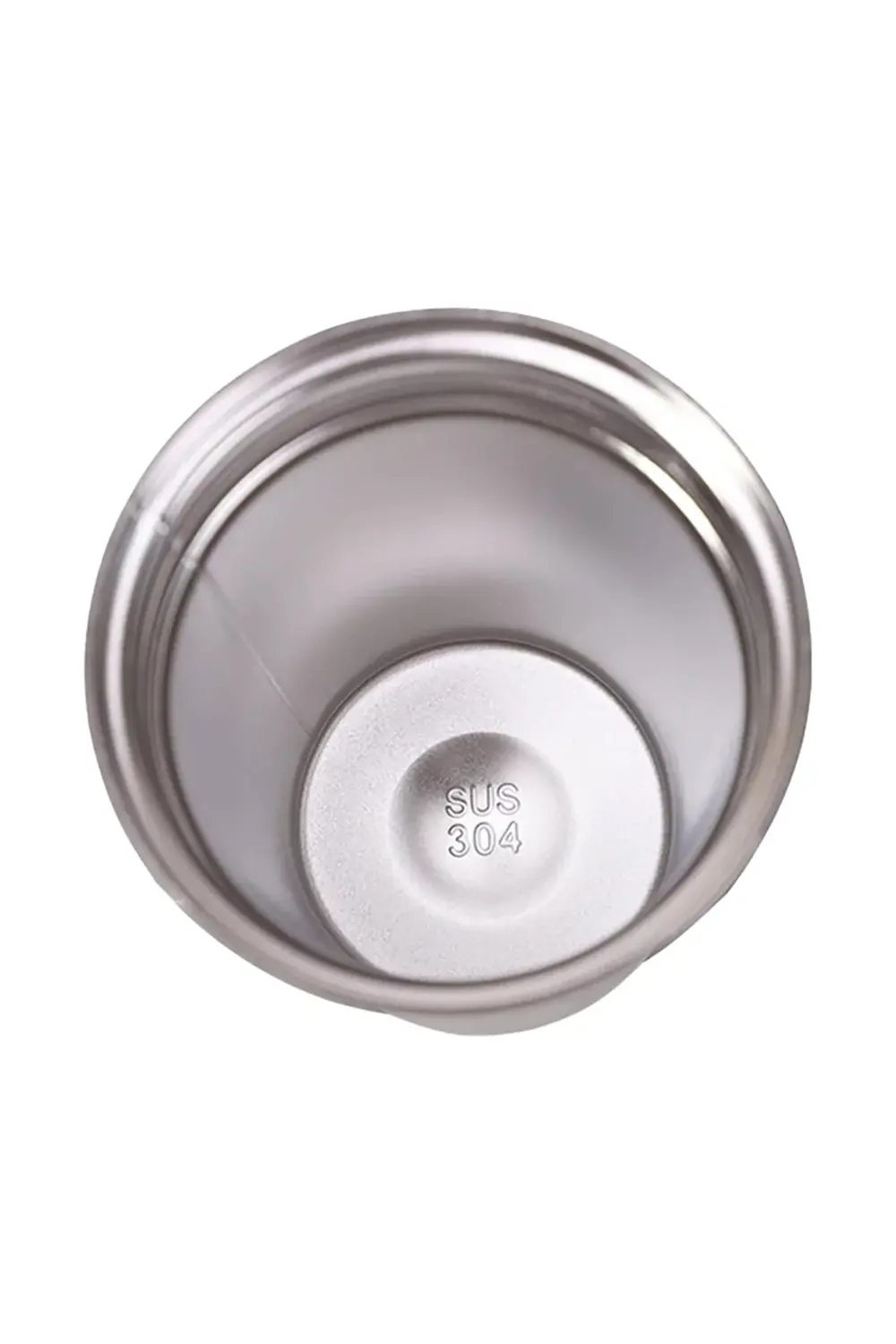 Akdenizpos Kg01 Paslanmaz Çelik 380 Ml Vakumlu Kapaklı Termos Kup