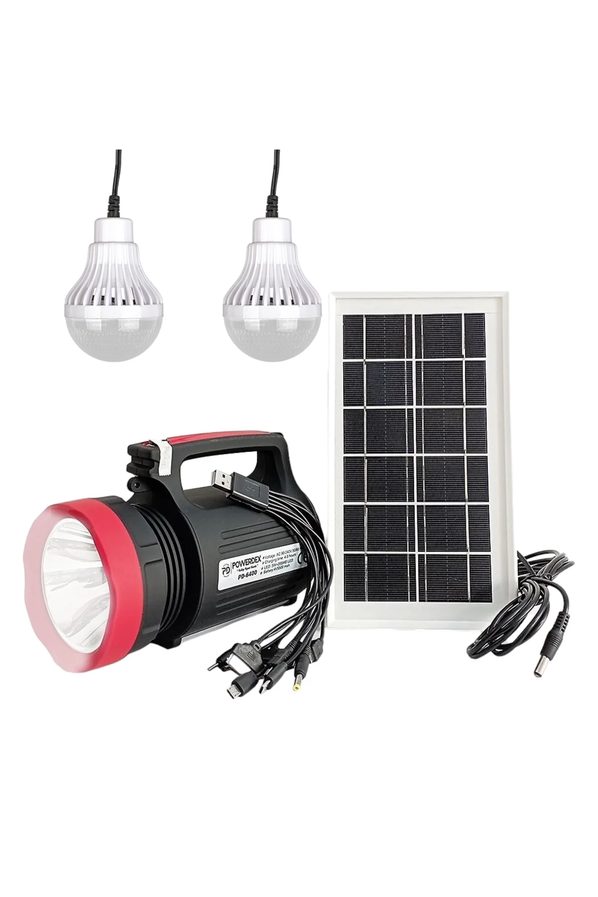 Akdenizpos Kg01 Yajıa Yj-1902T 5 W 22 Smd Led 2 Ampullü Solar Işı