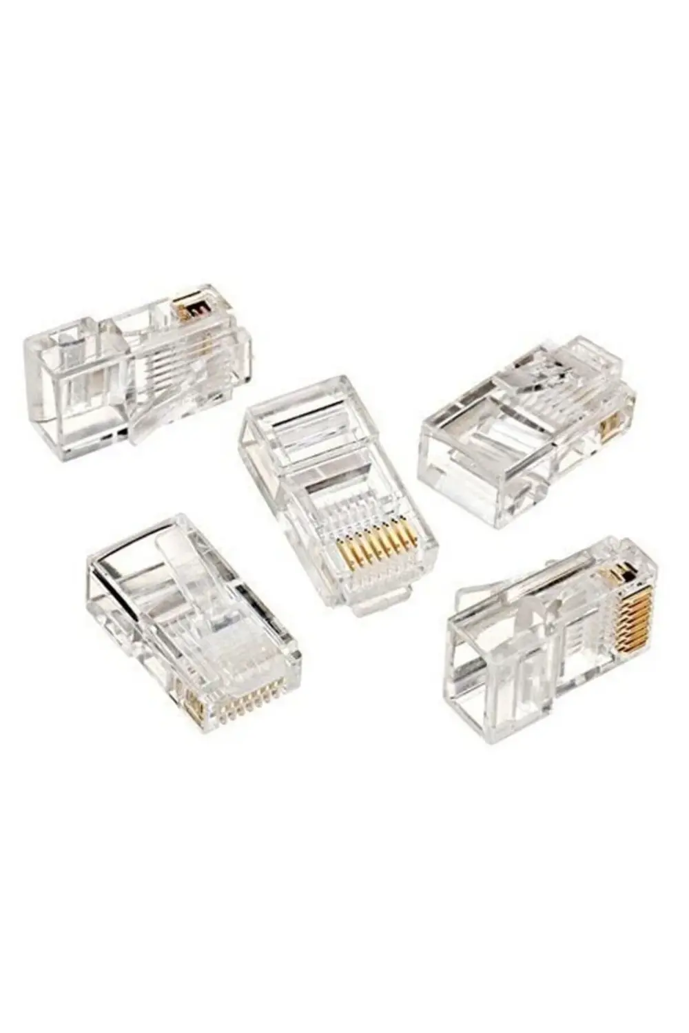 Akdenizpos  Xd01  Rj45 Cat5/cat6 8P8C Uç (100Lük Poşet) (Yeni)