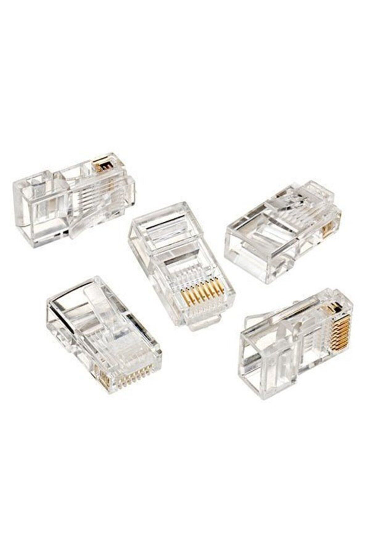 Akdenizpos  Xd01  Rj45 Cat5/cat6 8P8C Uç (100Lük Poşet) (Yeni)