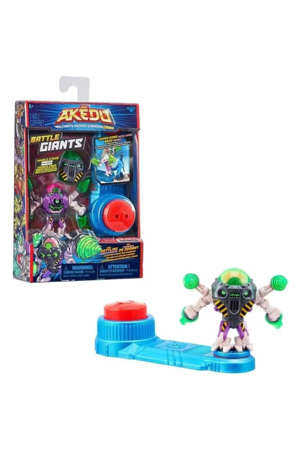 Akedo Aksiyon Figürü S2 Dev Tekli Paket DRILLBORG