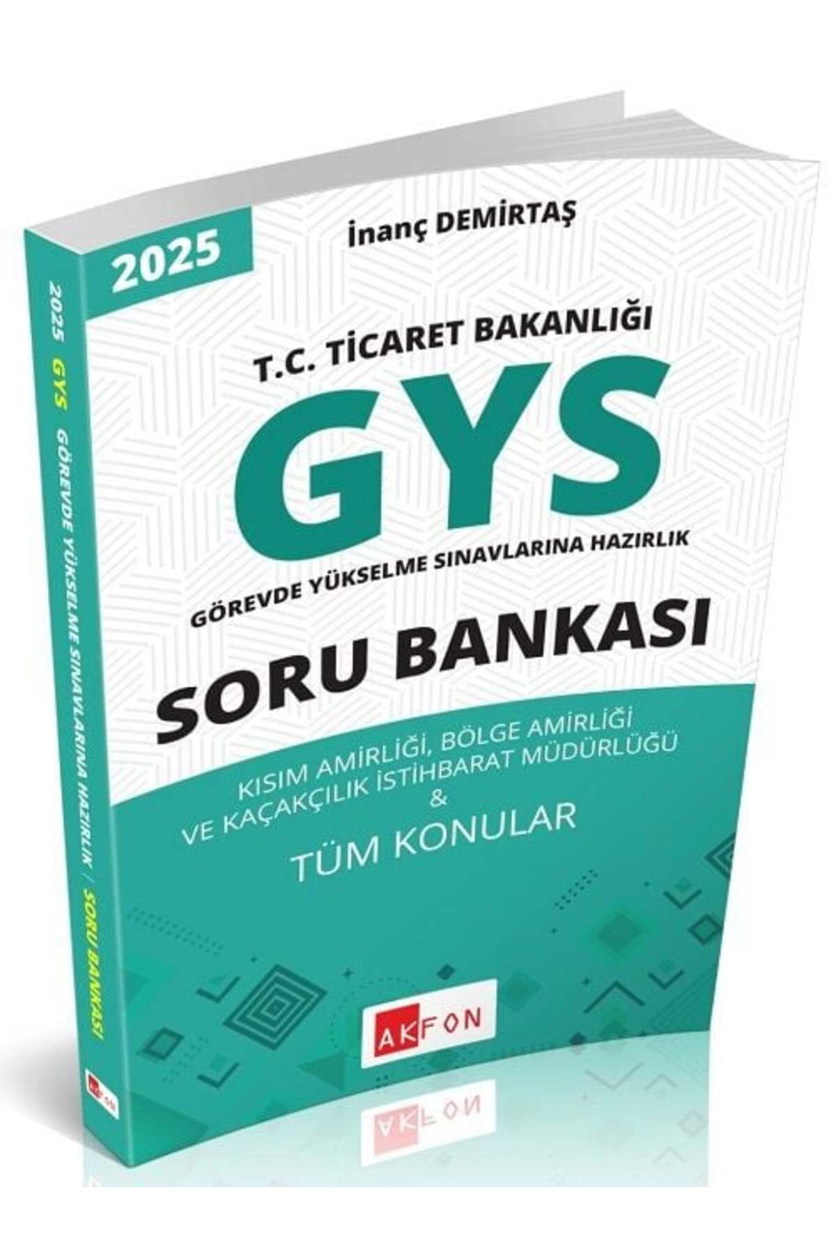 Makro Kitabevi Yayinlari Akfon 2025 Baski Gys Tc Ticaret Bakanliği Kisim Amirliği Tüm Konu