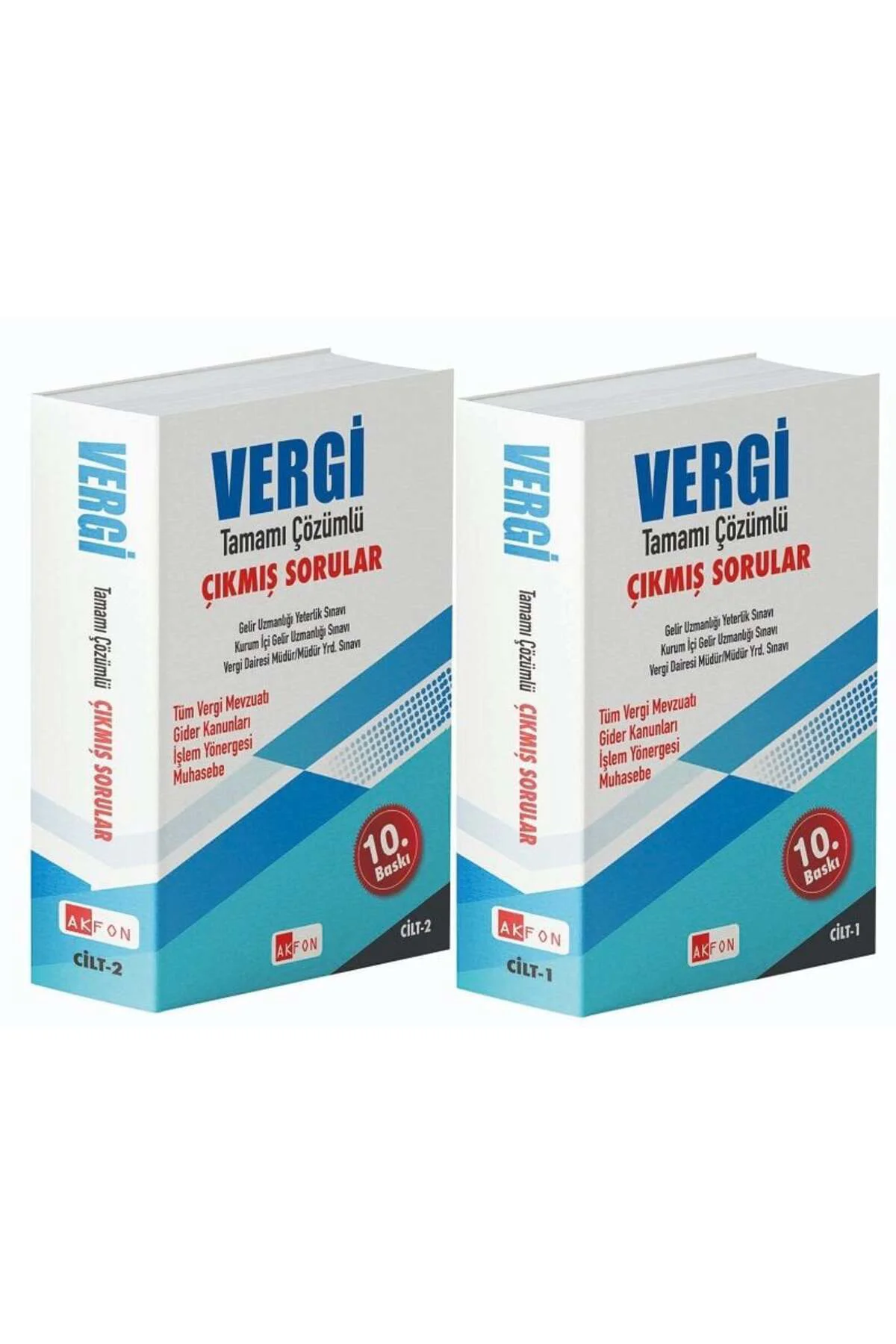 Akfon Yeni GUY Gelir Uzman Yardımcılığı Vergi Çıkmış Sorular