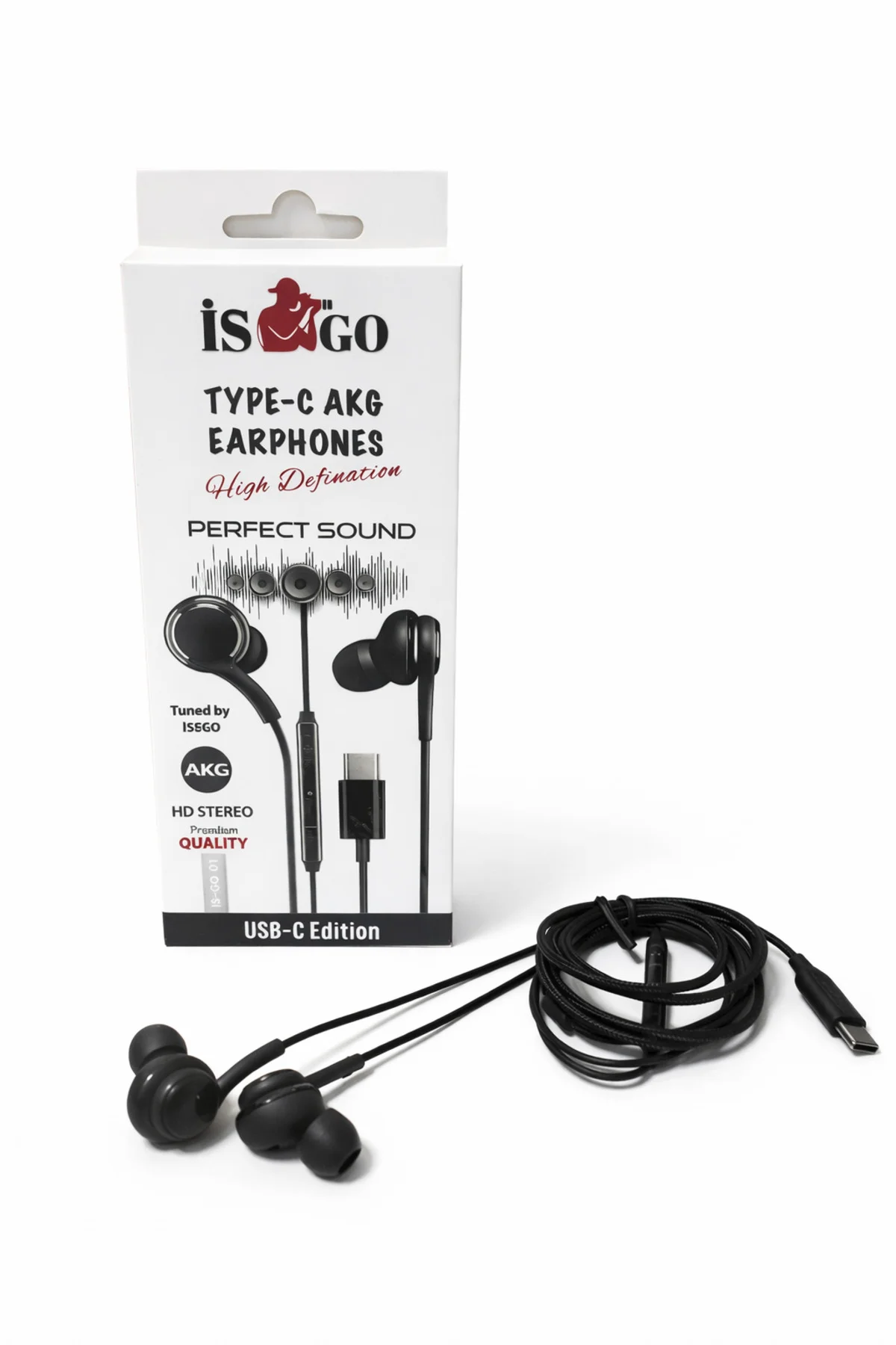 Akg HD stereo kulaklık typc extra premium