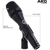 Akg  P3s Dinamik Vokal Ve Enstrüman Mikrofonu - Siyah