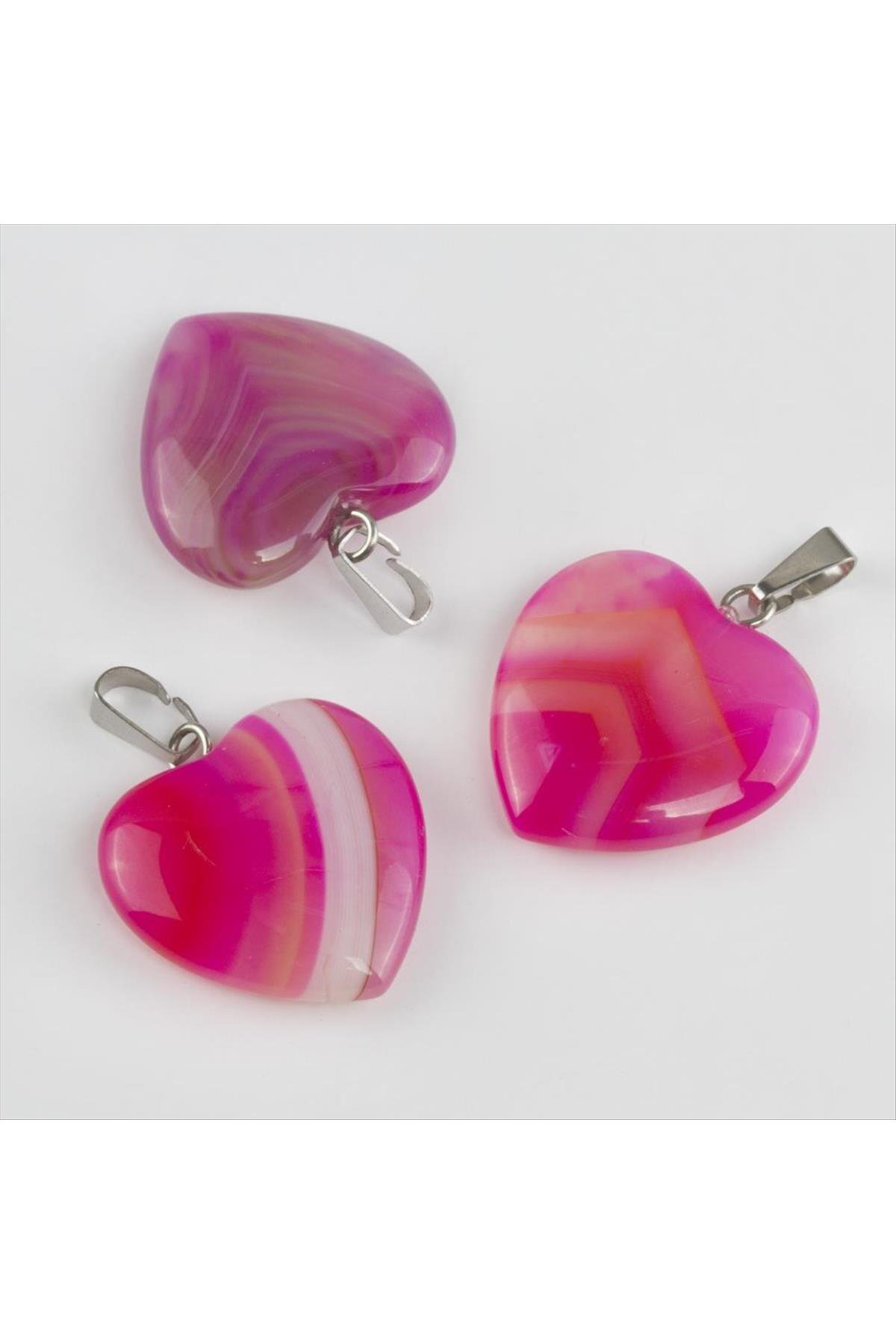 Akik Kalpli Doğaltaş Kolye Ucu