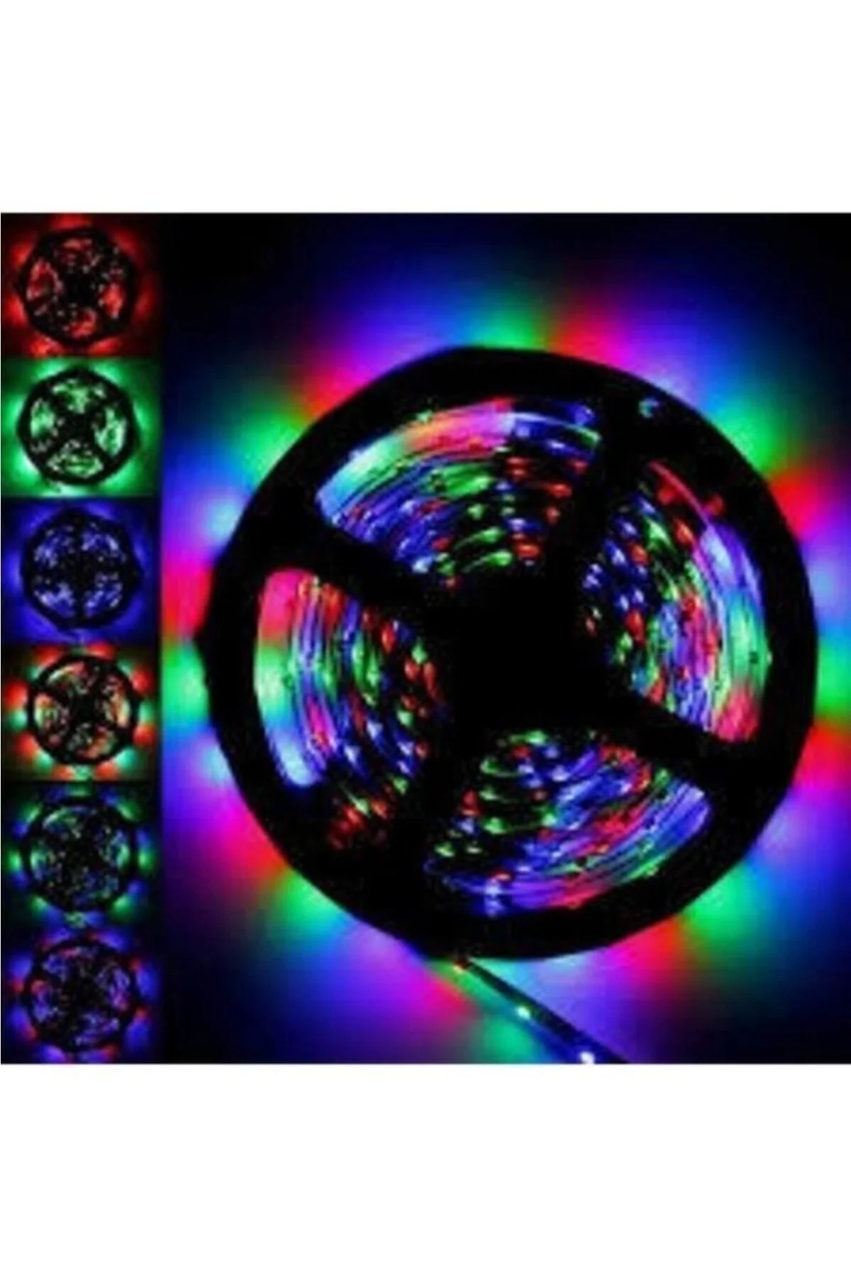 Akıllı ampul E27 duy beyaz ışık 1501-2200 watt dim özelliği kumandalı şerit led 5m