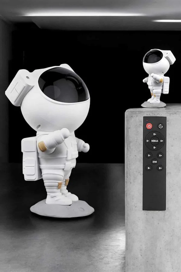 Akıllı Bayi Astronot Projeksiyon Lamba Bluetooth Hoparlörlü Yıldız ve Nebula Gece Işığı Akıllı Bayi Astronot Projeksiyon Lamba Bluetooth Hoparlörlü Yıldız ve Nebula Gece Işığı - Görsel 3