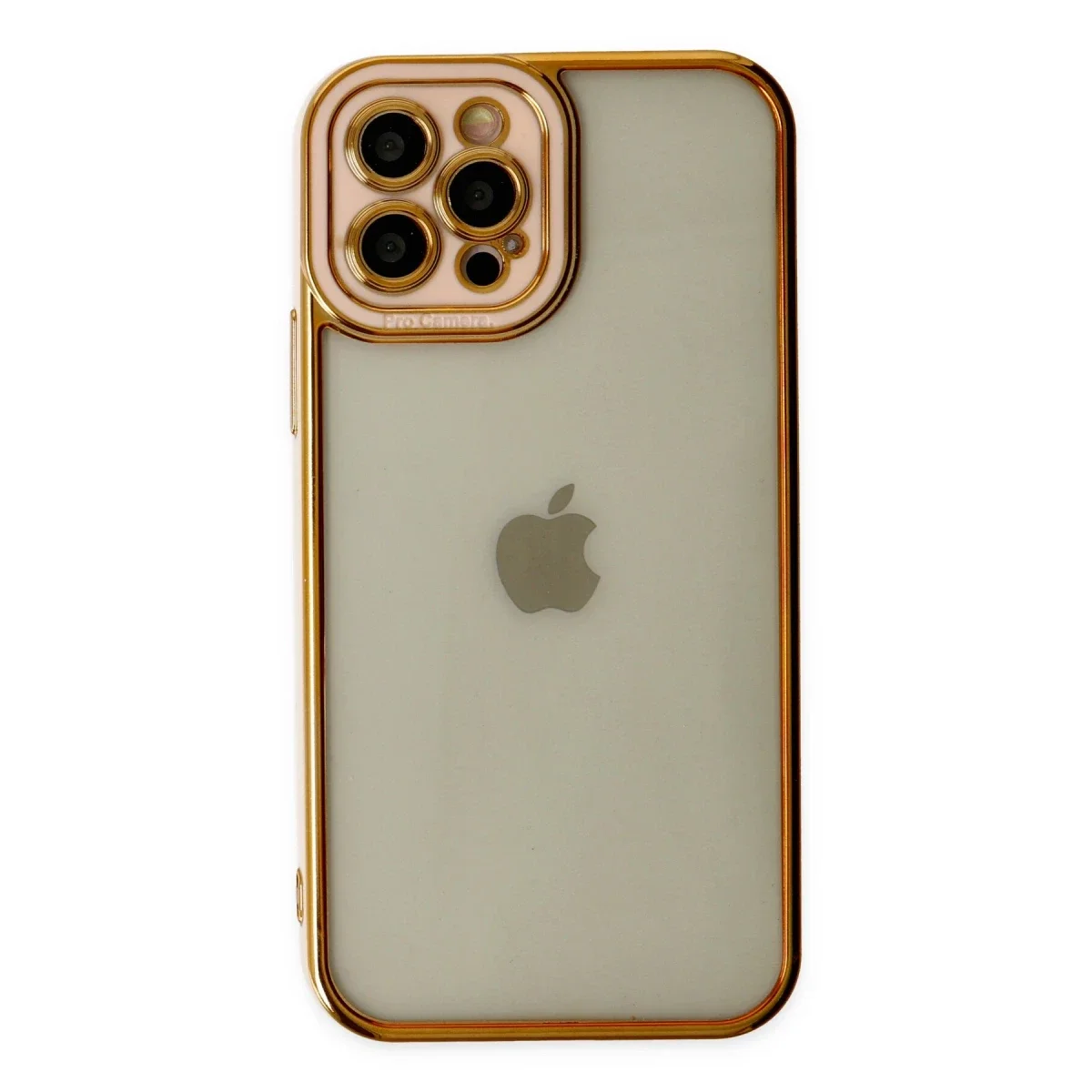 Akıllı Bayi Liva Lens Silikon Kılıf - Apple iPhone 12 Pro Uyumlu, Rose Akıllı Bayi Liva Lens Silikon Kılıf - Apple iPhone 12 Pro Uyumlu, Rose - Görsel 2