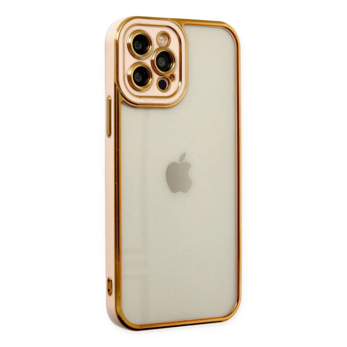 Akıllı Bayi Liva Lens Silikon Kılıf - Apple iPhone 12 Pro Uyumlu, Rose Akıllı Bayi Liva Lens Silikon Kılıf - Apple iPhone 12 Pro Uyumlu, Rose