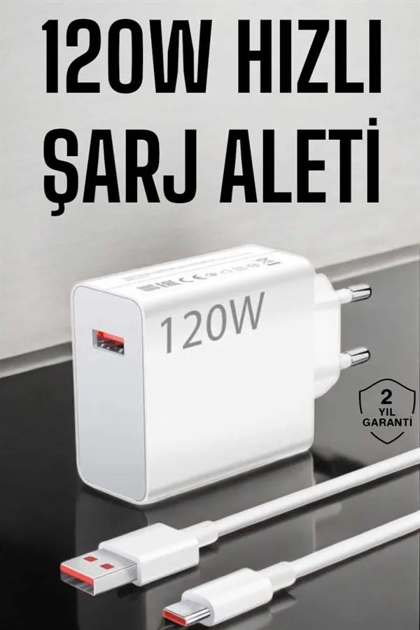 Akıllı Bayi Turbo Max Type-C 120W Hızlı Şarj Aleti - Görsel 2