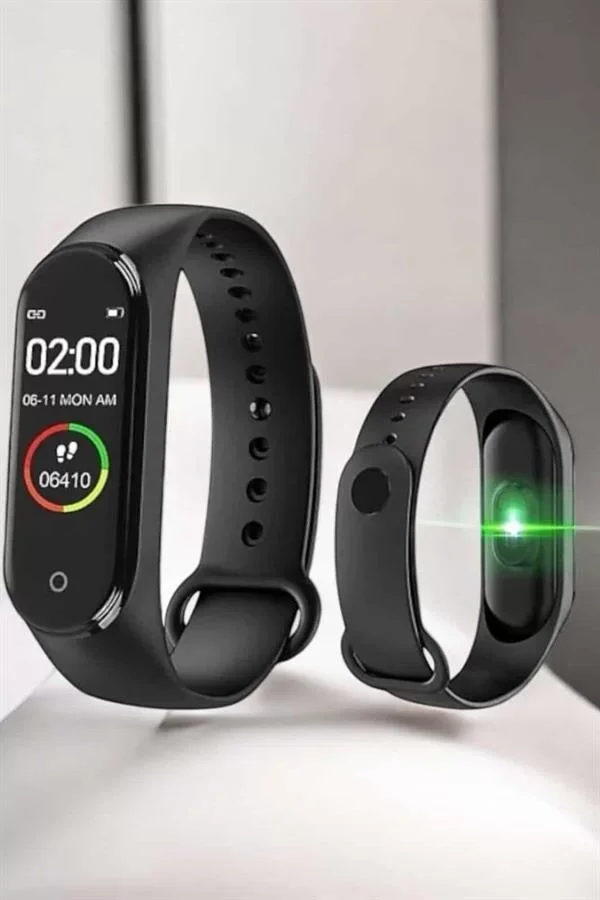 Akıllı Bileklik Fitness ve Sağlık İçin Akıllı Bileklik Adım Sayar, Kalp Atışı, Uyku İzleme - Lisinya