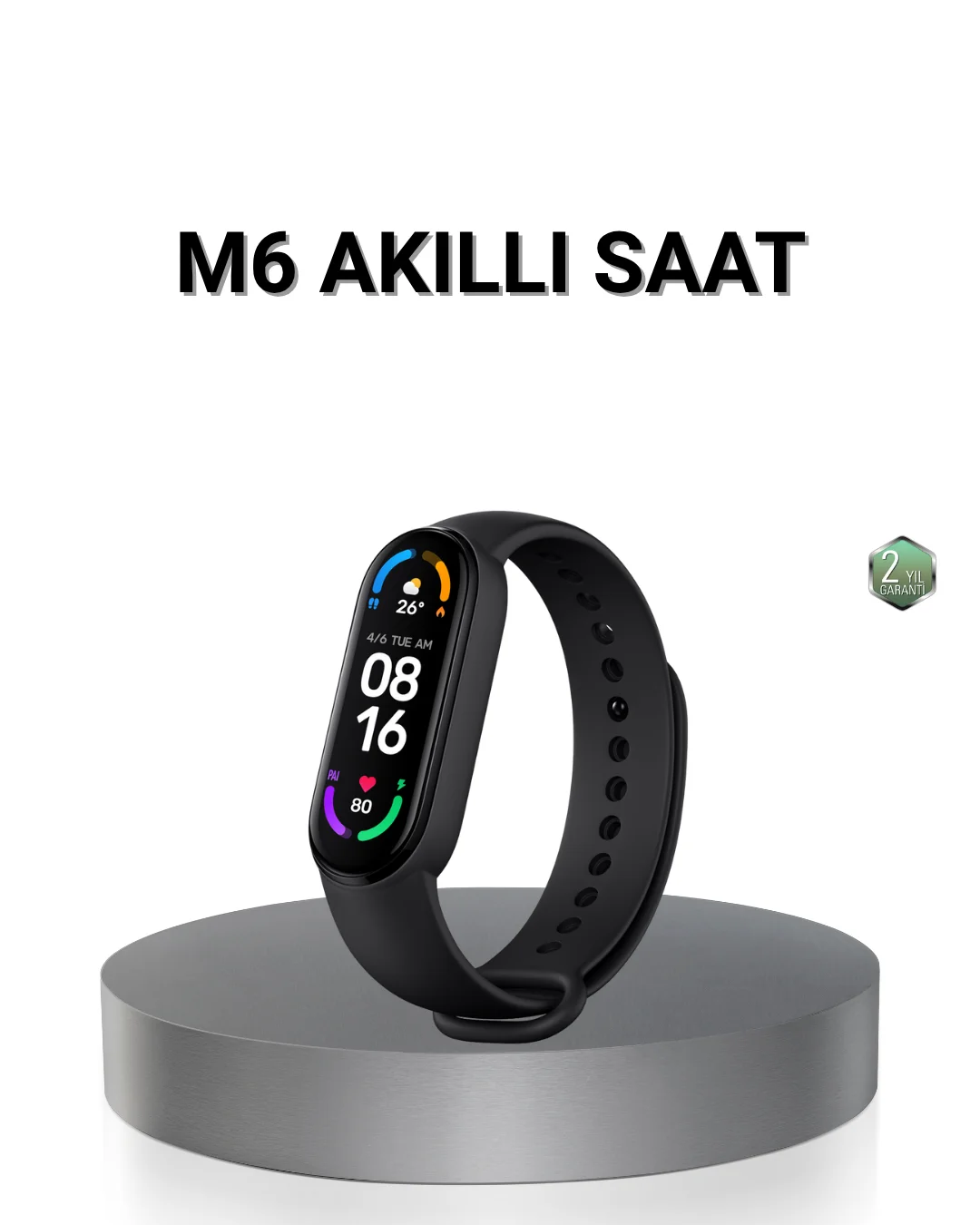 Akıllı Bileklik – Kalp Atış, Uyku ve Adım Takibi, IP67 Su Geçirmez Akıllı Bileklik – Kalp Atış, Uyku ve Adım Takibi, IP67 Su Geçirmez