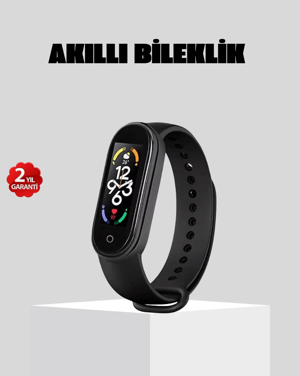 Akıllı Bileklik: Kalp Takibi, Uyku Analizi ve Spor Modu ile Sağlığınızı Yönetin