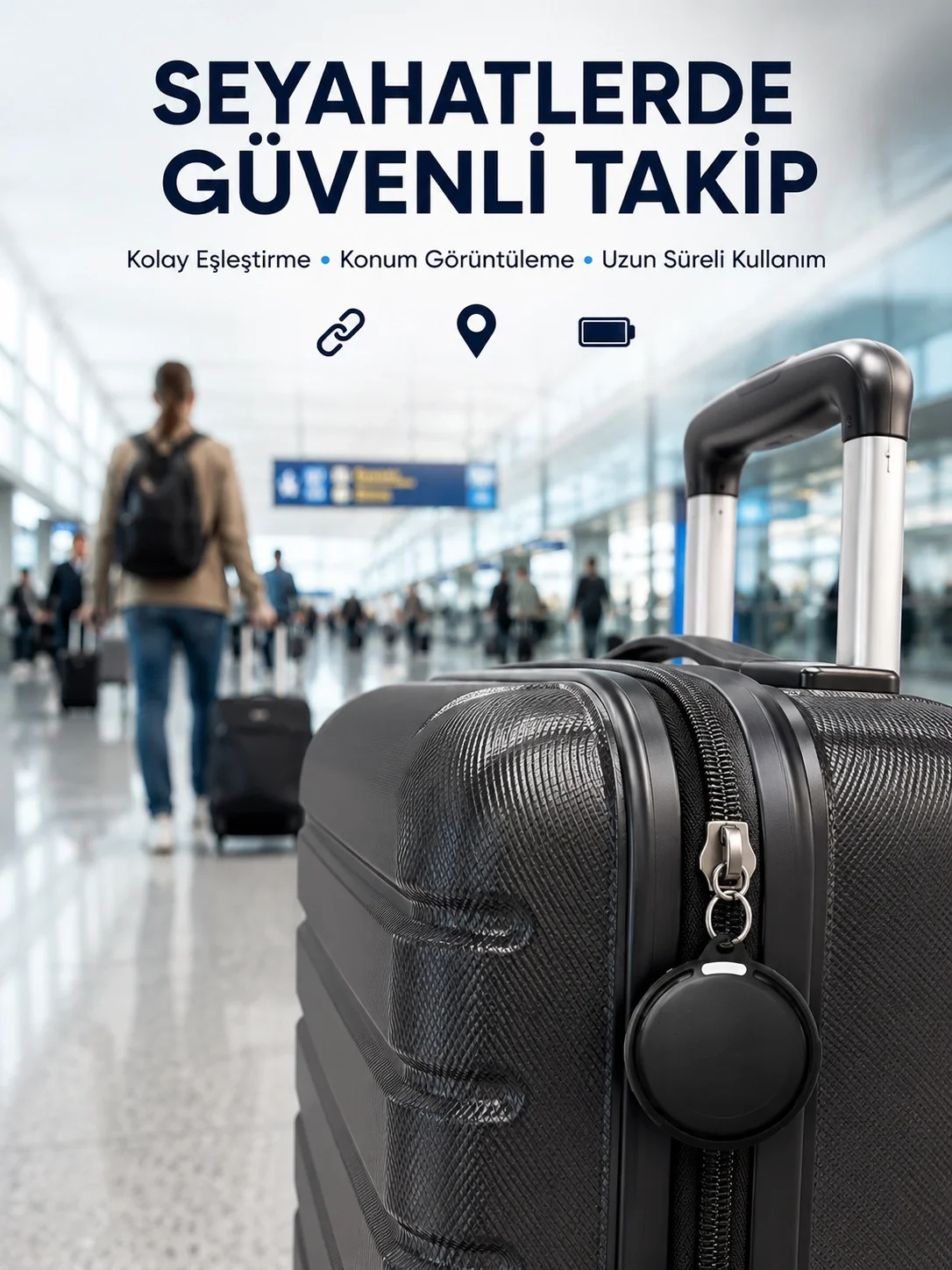 Akıllı Bluetooth Takip Cihazı AirTag İOS ve Android Uyumlu Fiyatı, Yorumları ve Özellikleri