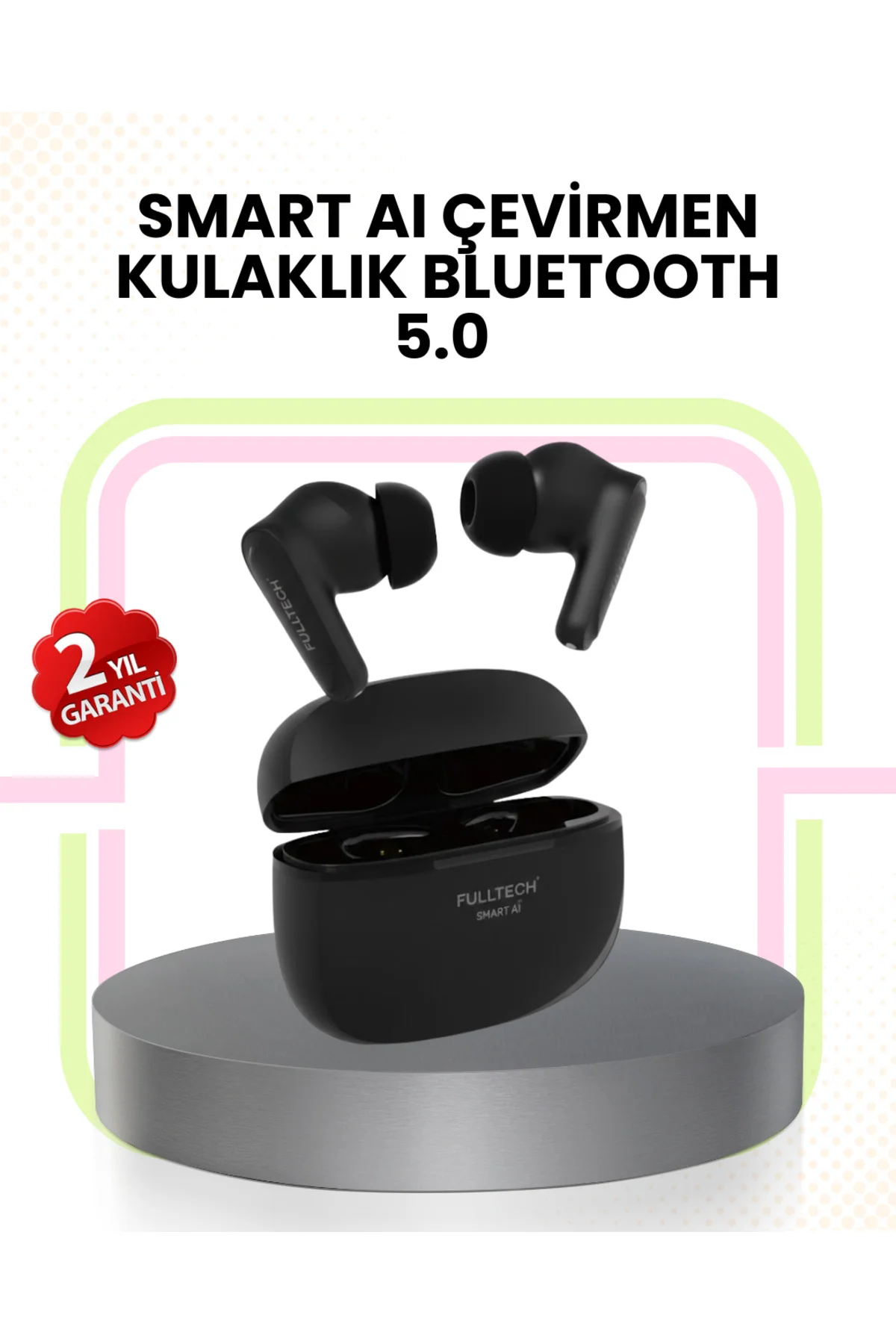 Akıllı Çeviri Destekli Bluetooth Kulaklık Profesyonel Ses Deneyimi