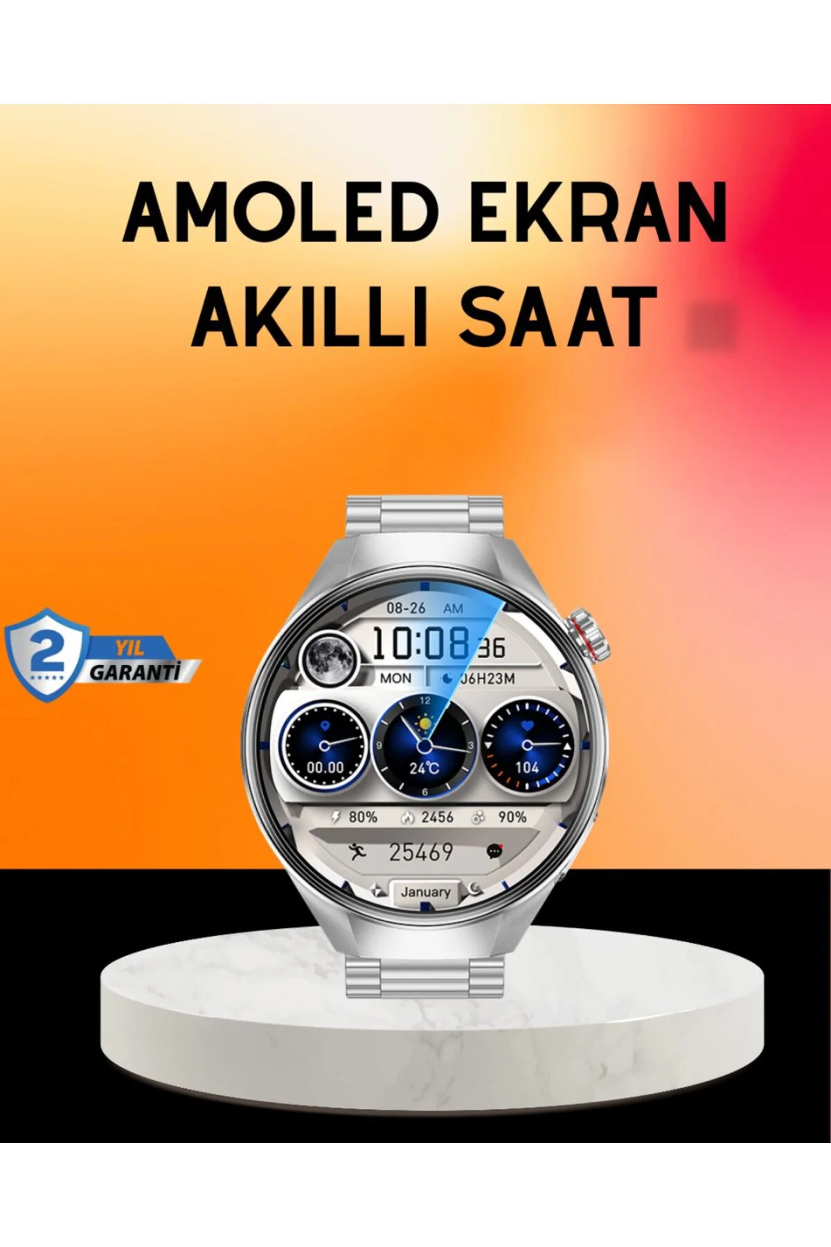 Akıllı Dijital Ekranlı TWS Kulaklık – Uzun Pil Ömrü, Stabil Bağla