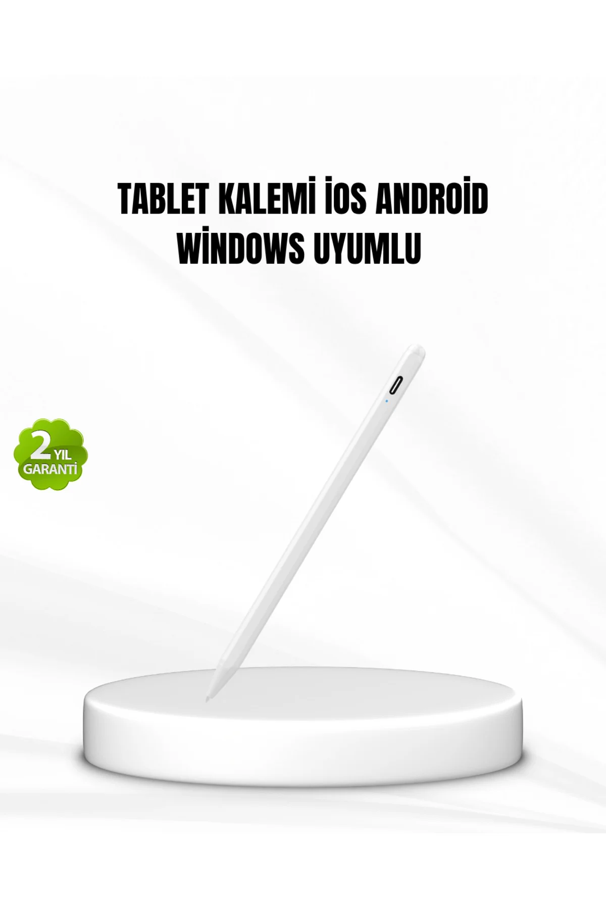 Akıllı Dokunmatik Kalem – Type-C Şarjlı, Manyetik, Apple Pencil A