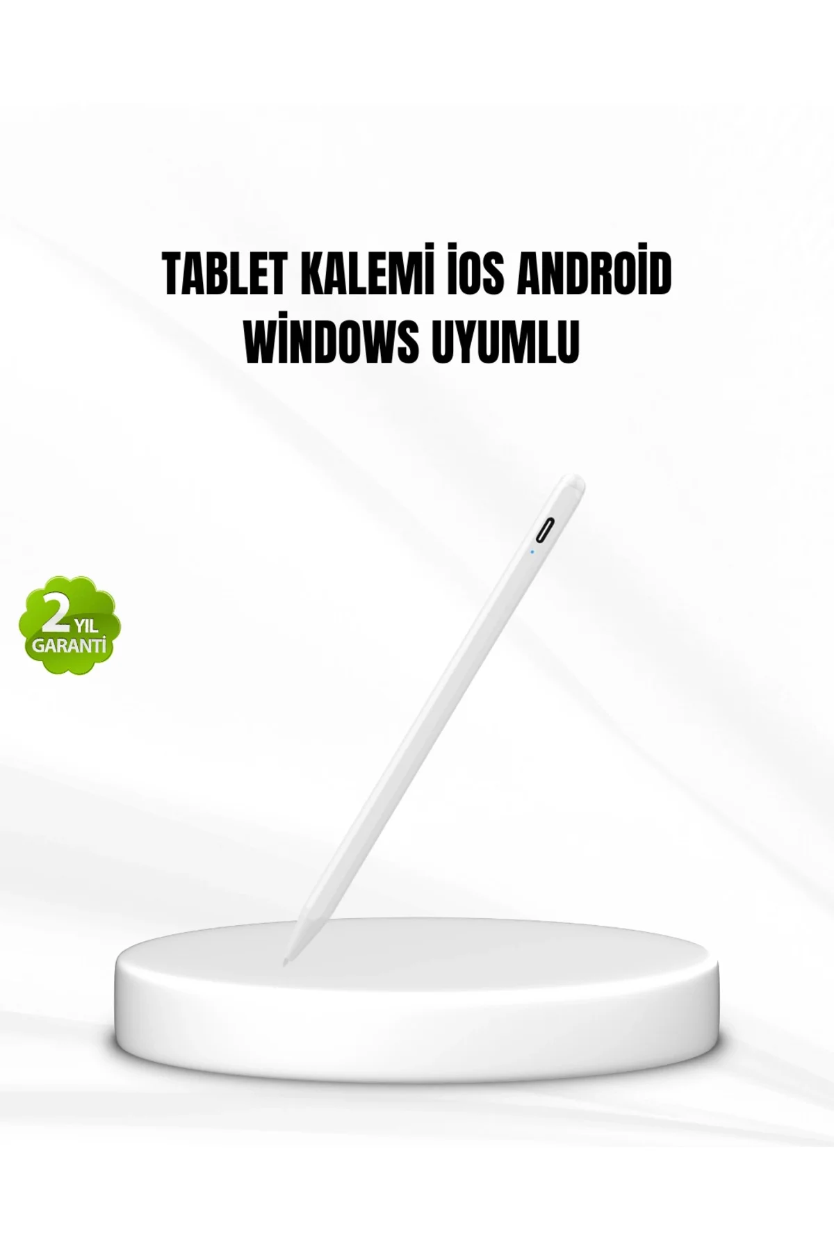 Akıllı Dokunmatik Kalem – Type-C Şarjlı, Manyetik, Apple Pencil A