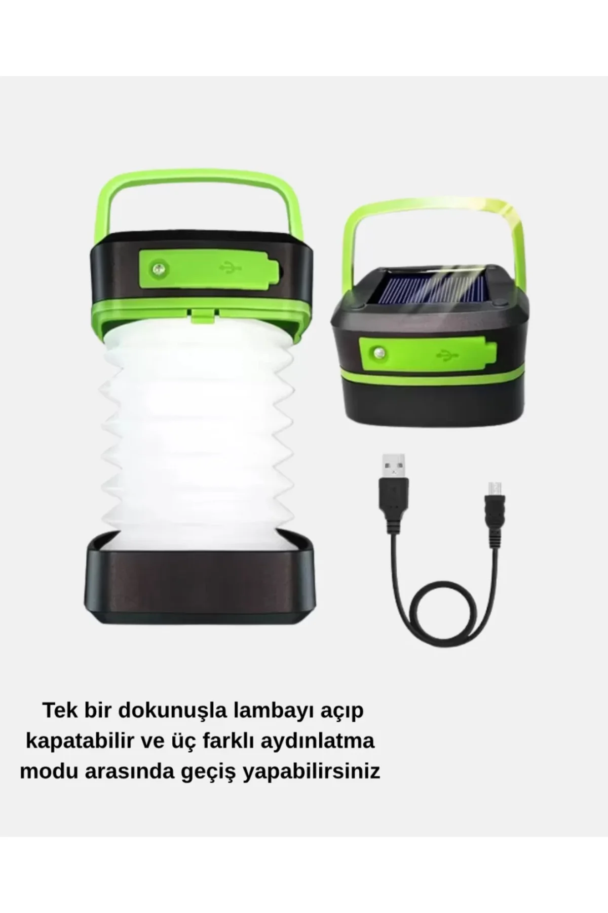 Akıllı Dokunmatik LED Masa Lambası – 3 Kademeli Parlaklık Ayarı, 