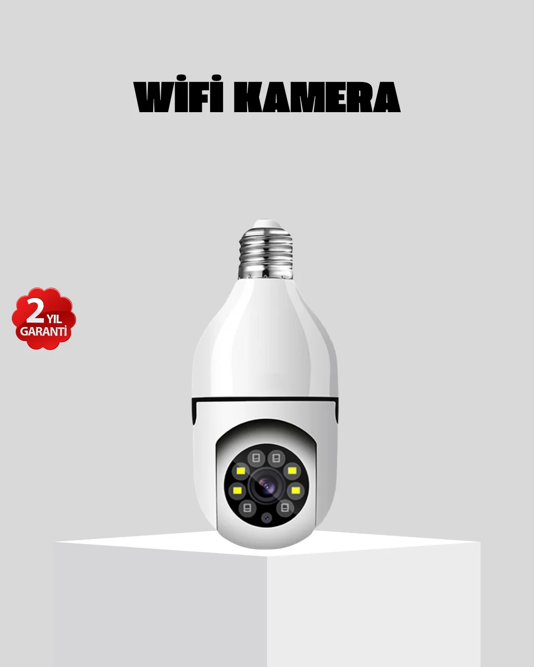 Akıllı Duy Kamera 360 Derece Dönebilir ve PTZ Teknolojili Fiyatı, Yorumları ve Özellikleri